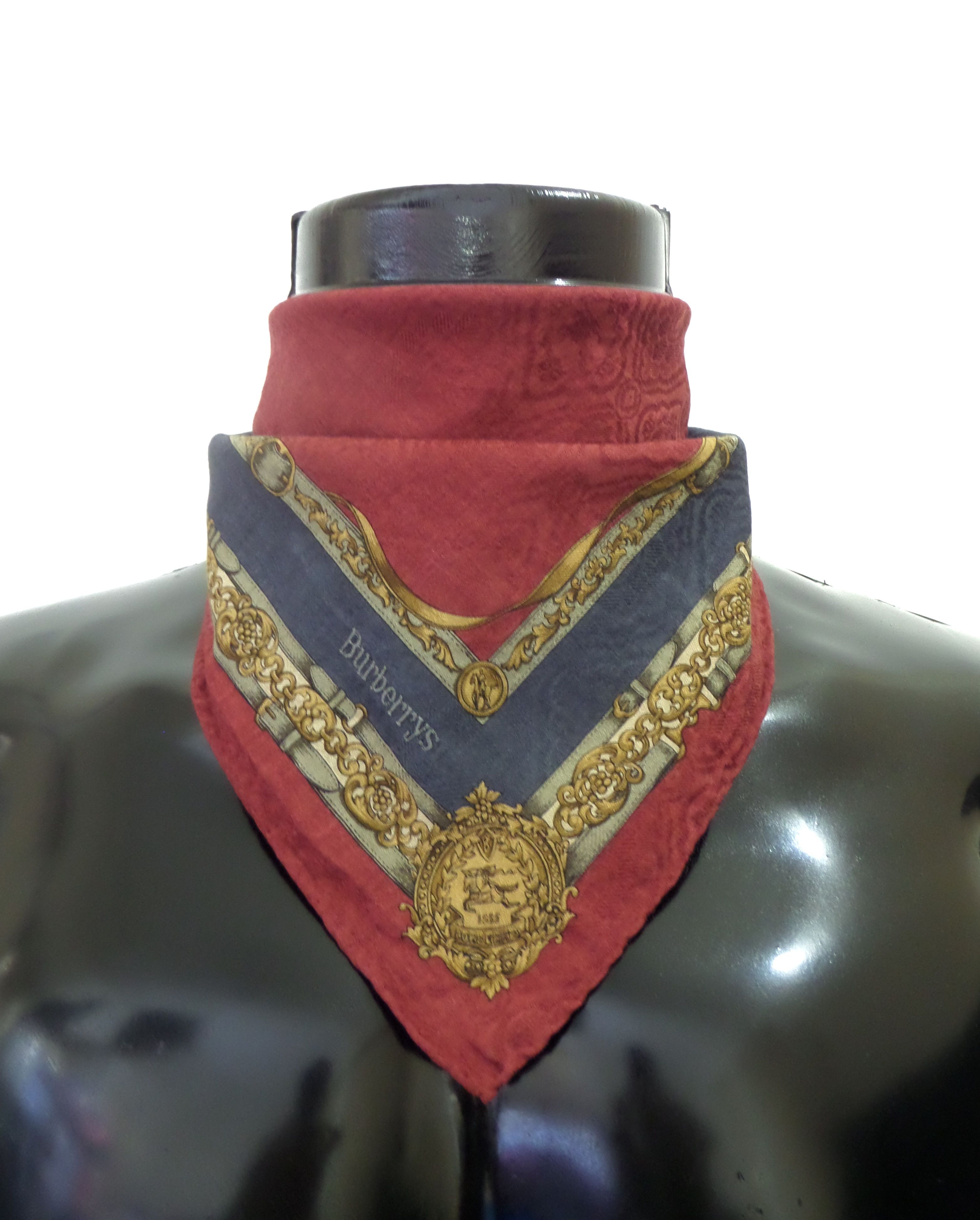 Burberry × Vintage Burberrys handkerchief / neckerchief Size ONE SIZE - 2 Thumbnail