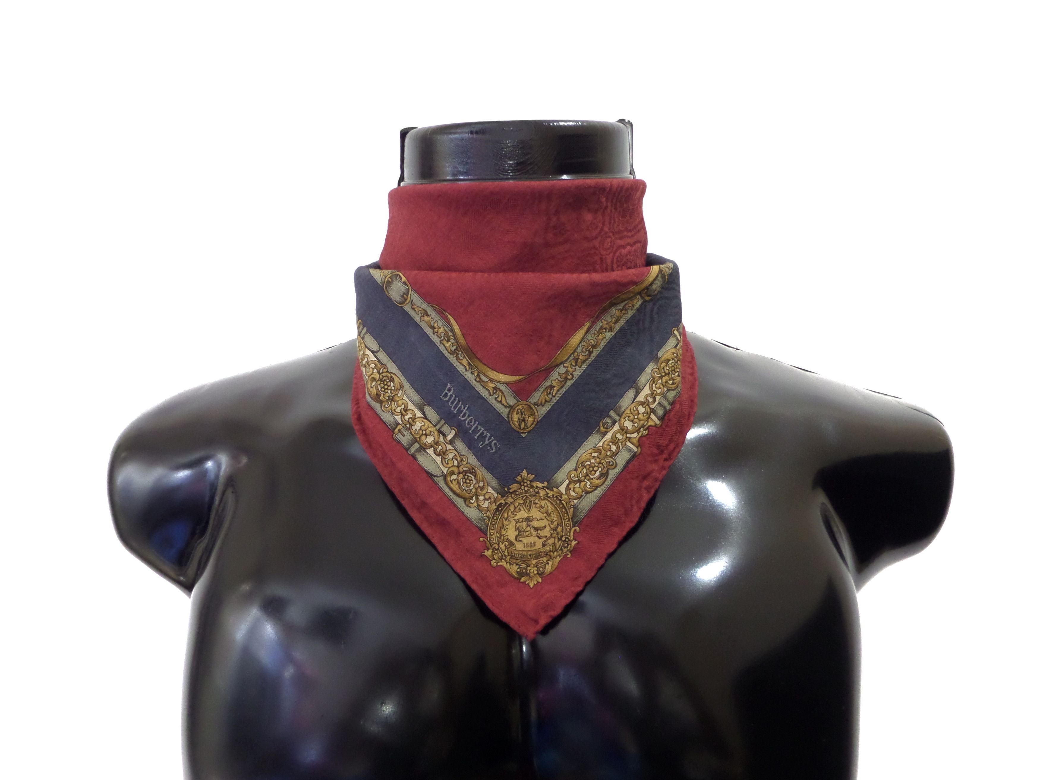 Burberry × Vintage Burberrys handkerchief / neckerchief Size ONE SIZE - 1 Thumbnail