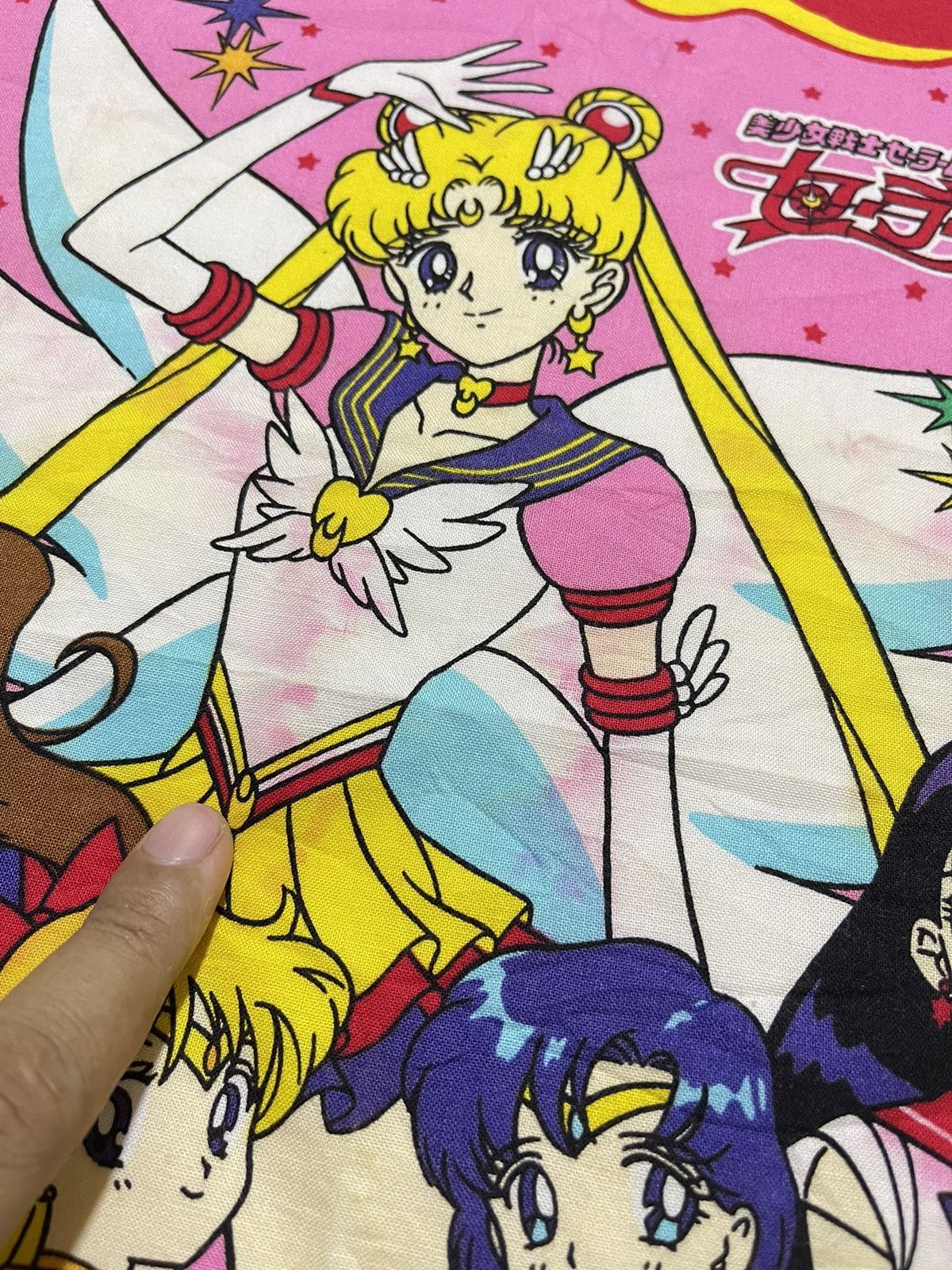 Japanese Brand Vintage SAILORMOON handkerchief / bandana Size ONE SIZE - 6 Thumbnail