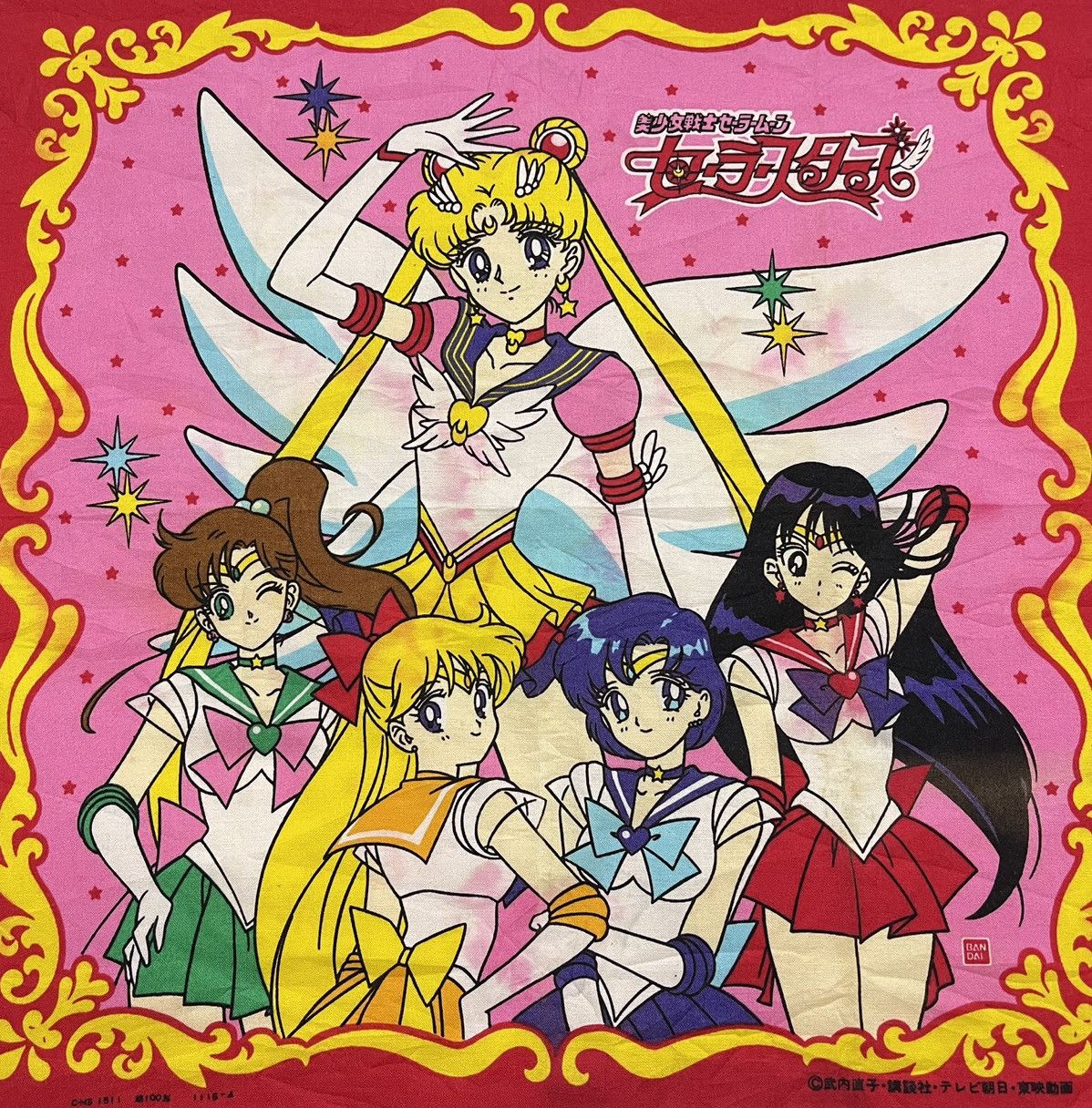 Japanese Brand Vintage SAILORMOON handkerchief / bandana Size ONE SIZE - 2 Thumbnail