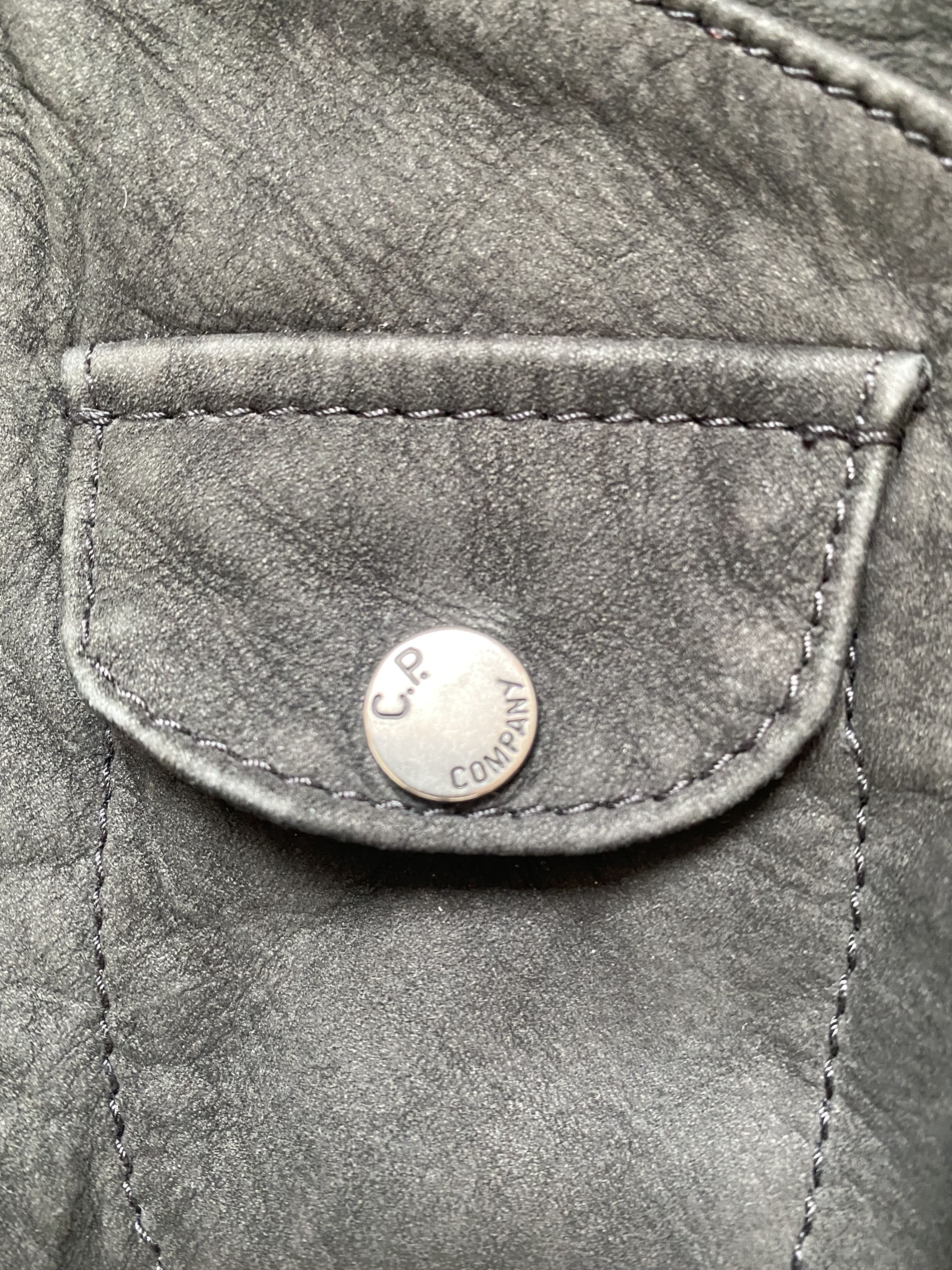 C.P. Company C.P Company Leather Mille Miglia Kids jacket Size 140/10 Size US XXS / EU 40 - 9 Thumbnail