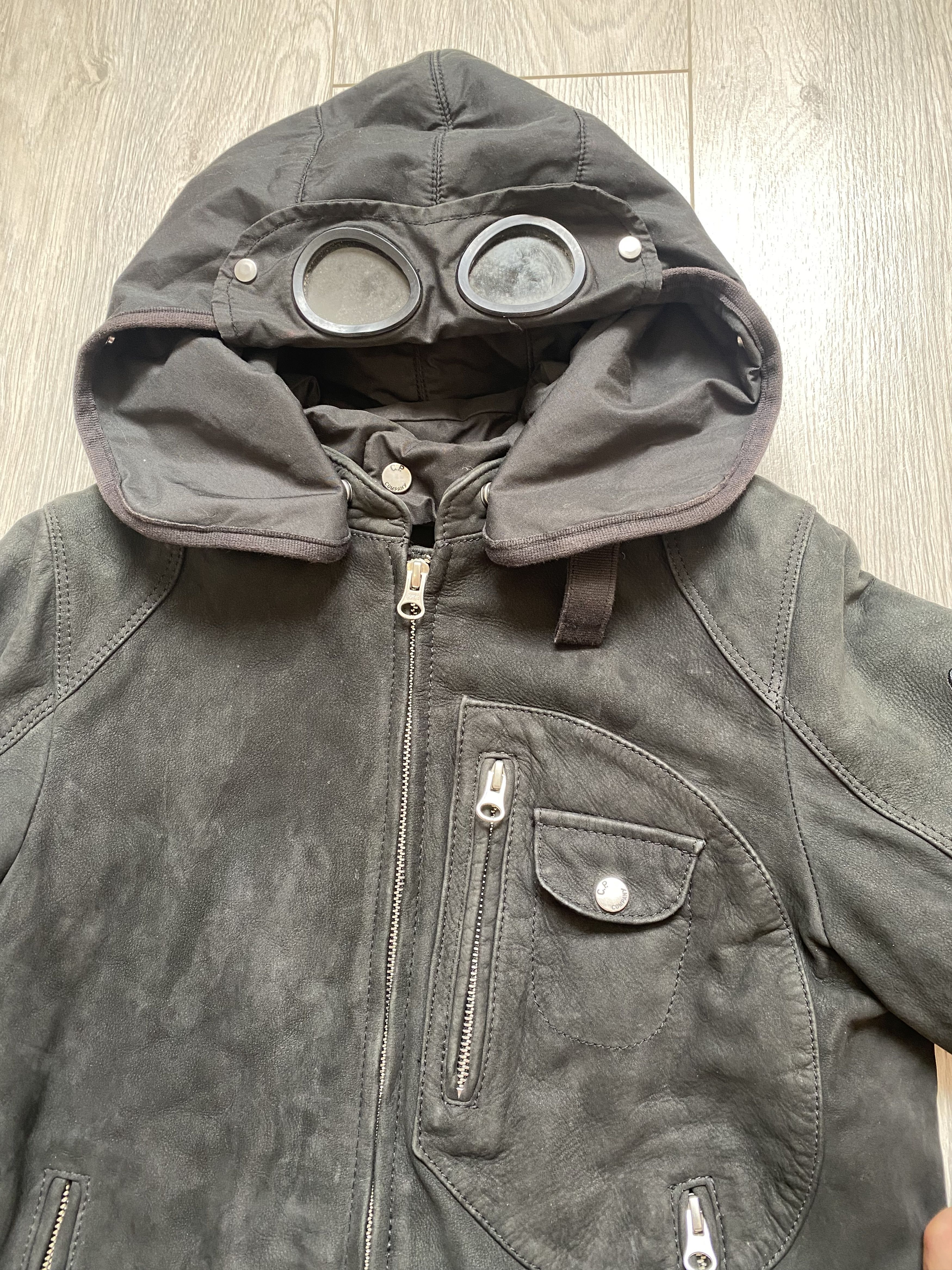 C.P. Company C.P Company Leather Mille Miglia Kids jacket Size 140/10 Size US XXS / EU 40 - 3 Thumbnail
