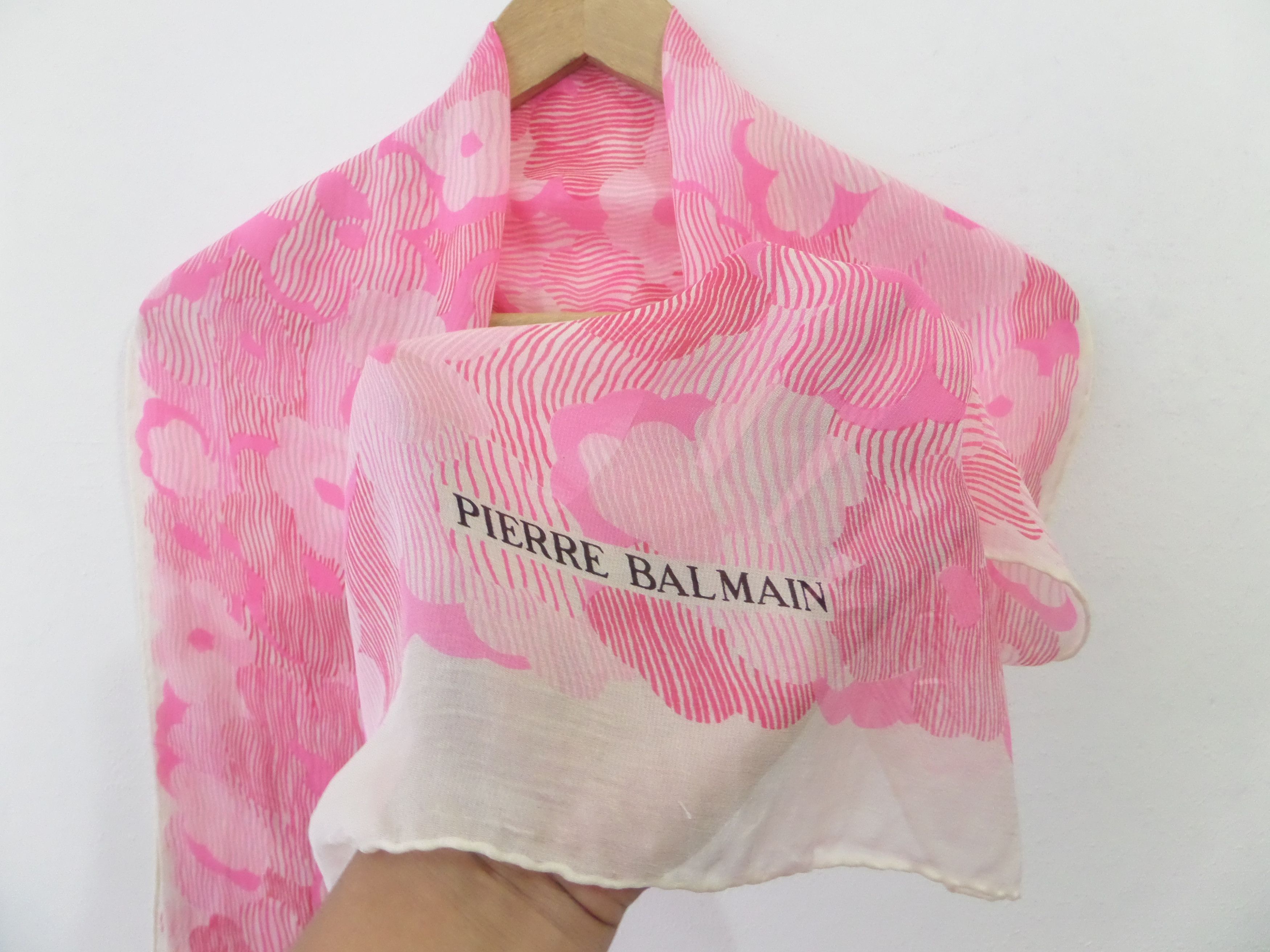 Pierre Balmain × Vintage Vintage Pierre Balmain Scarf Size ONE SIZE - 3 Thumbnail