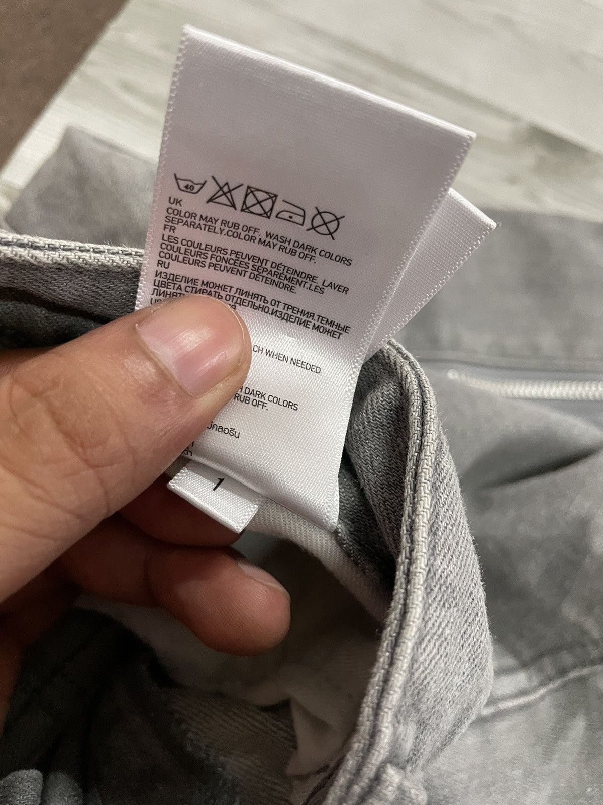Undercover Undercover Uniqlo Stretchable Denim pant Size US 30 / EU 46 - 10 Thumbnail