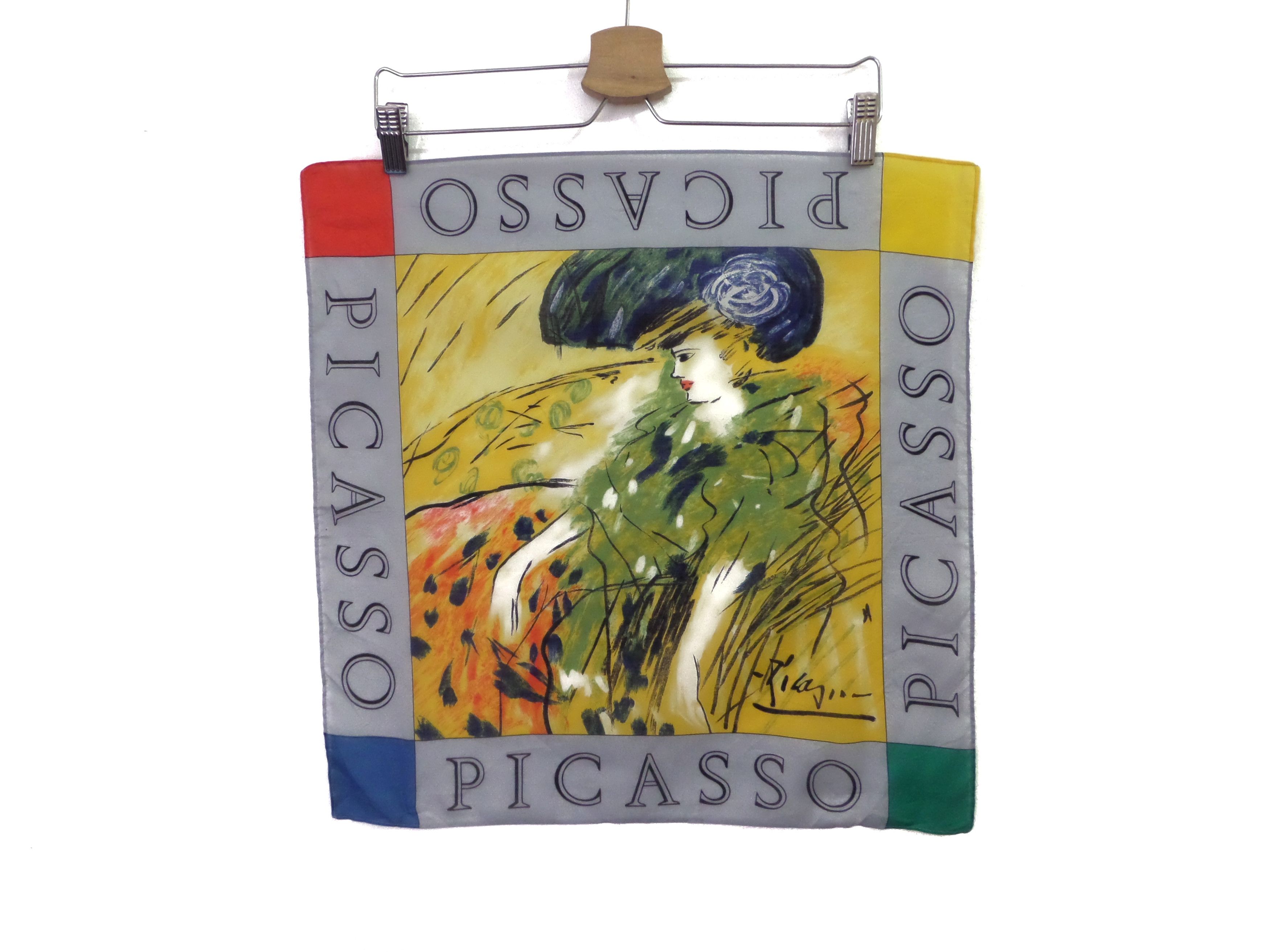 Art Comes First Vintage Picasso scarf Picasso art Size ONE SIZE - 1 Thumbnail