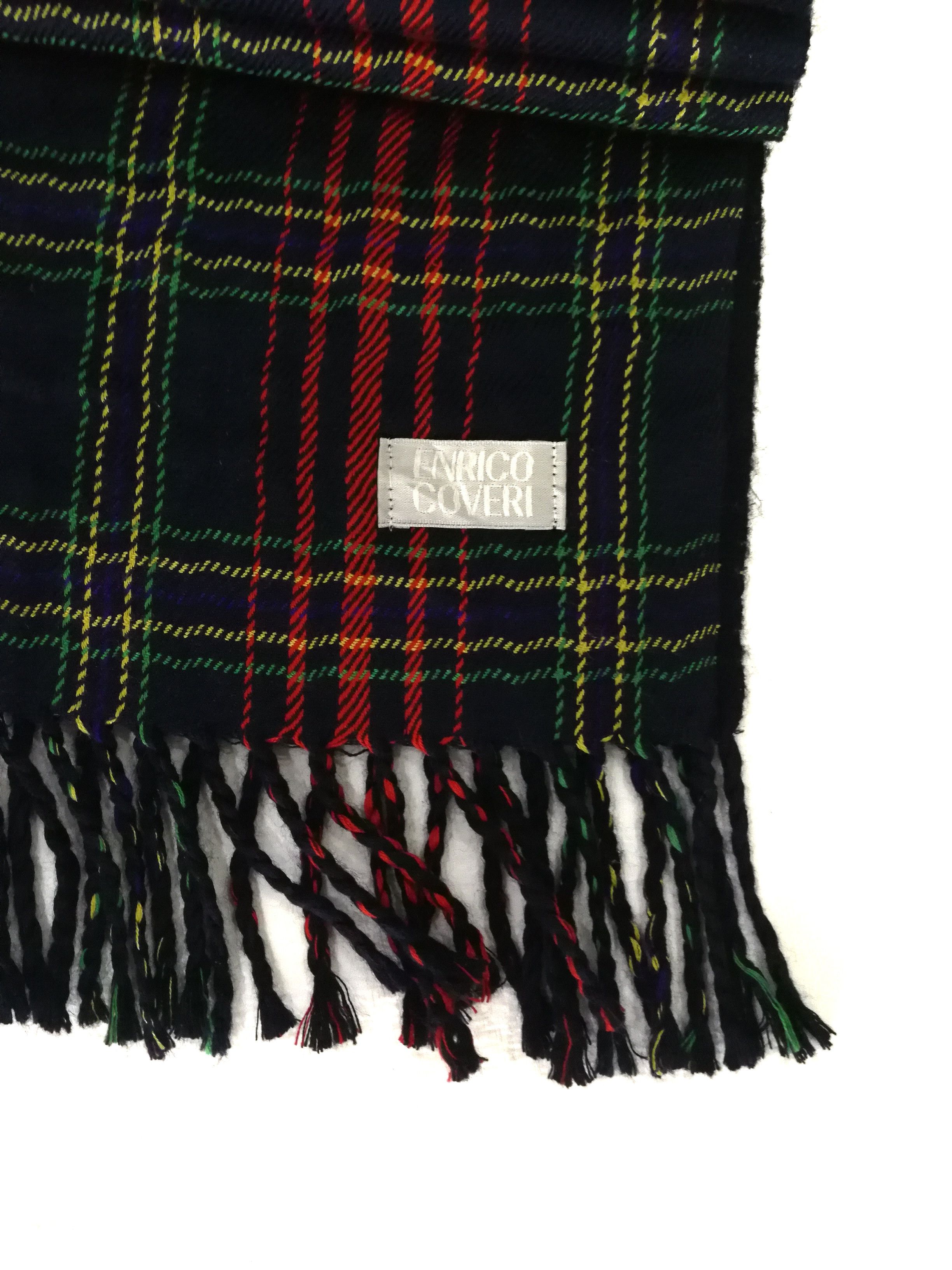 Enrico Coveri × Other × Vintage Enrico Coveri wool scarf very good Condition Size ONE SIZE - 3 Thumbnail