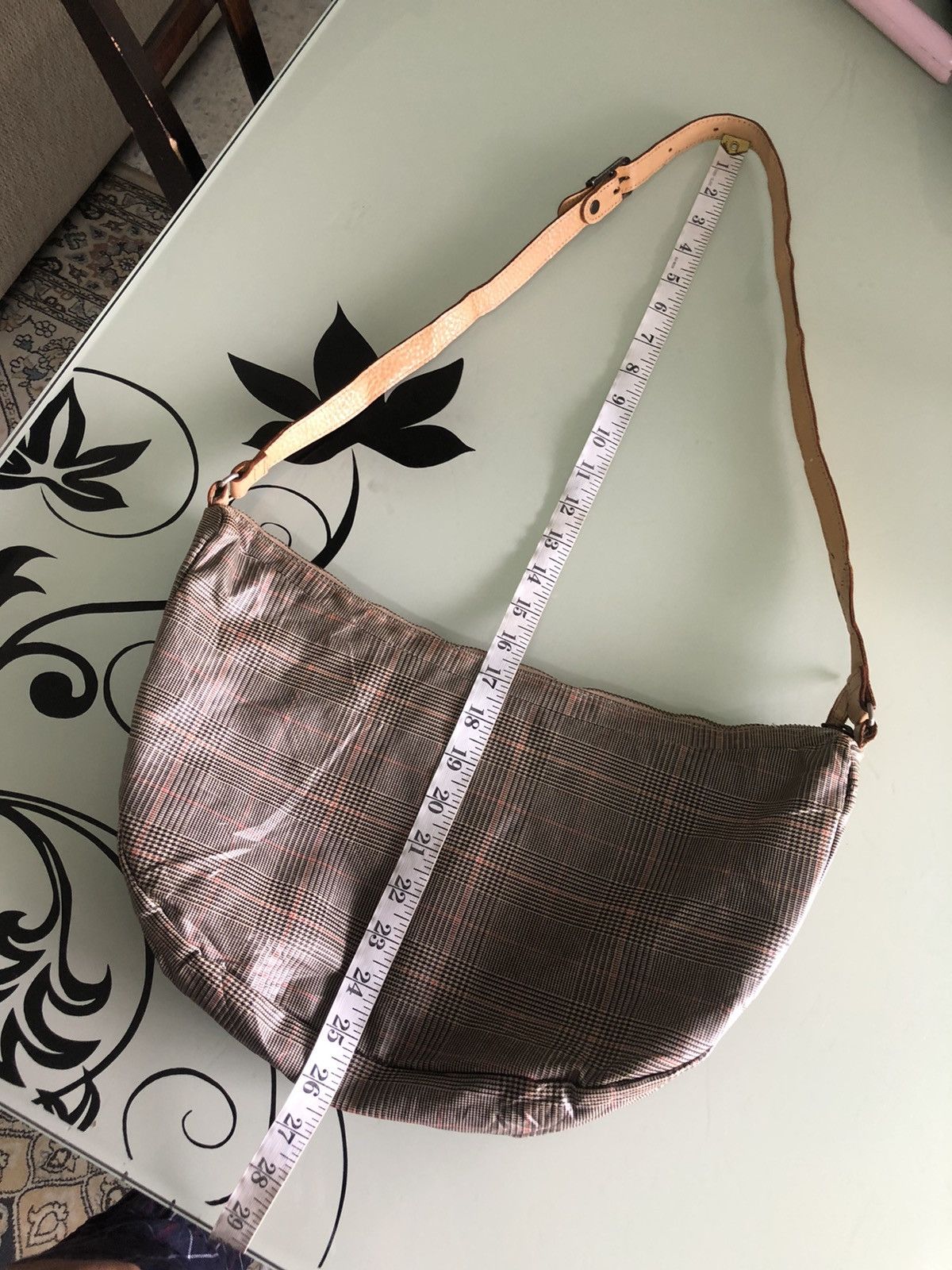 Issey Miyake Tsumori Chisato by Issey Miyake Gingham Print Sling Bag Size ONE SIZE - 20 Thumbnail