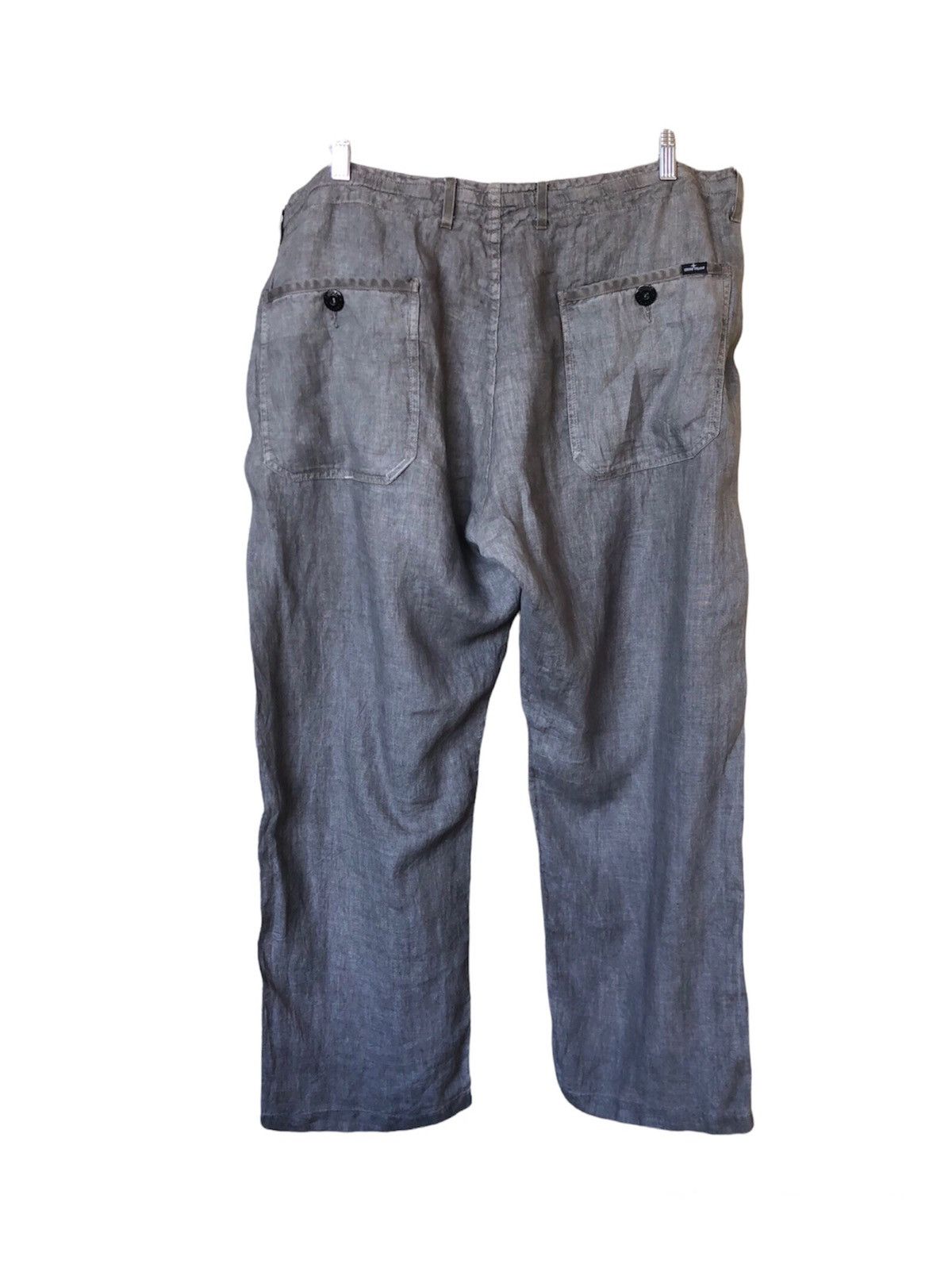 Stone Island Vintage Stone Island Linen Cropped Pants Size US 40 / EU 56 - 2 Thumbnail
