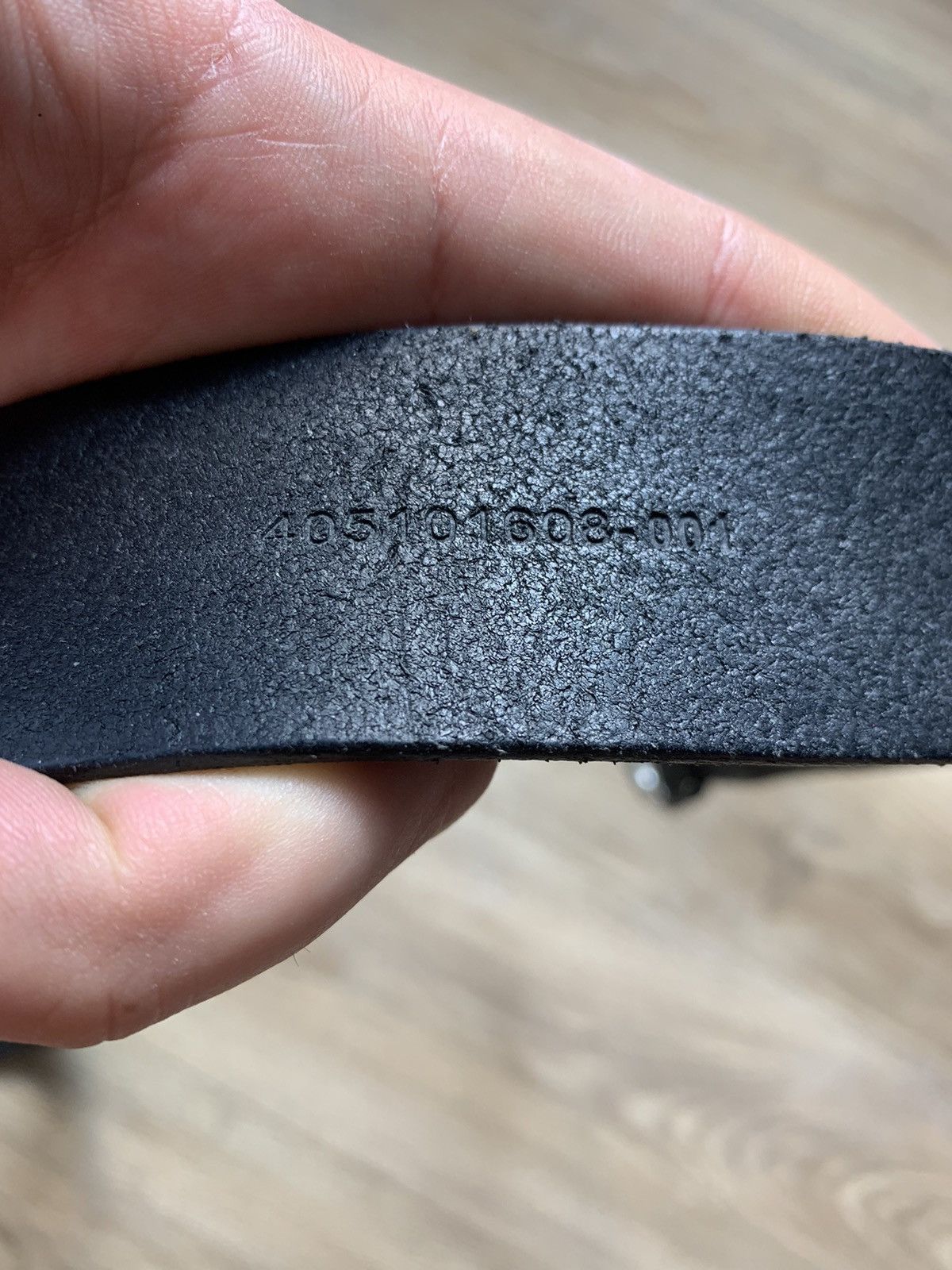 Polo by ralph lauren super black soft leather belt