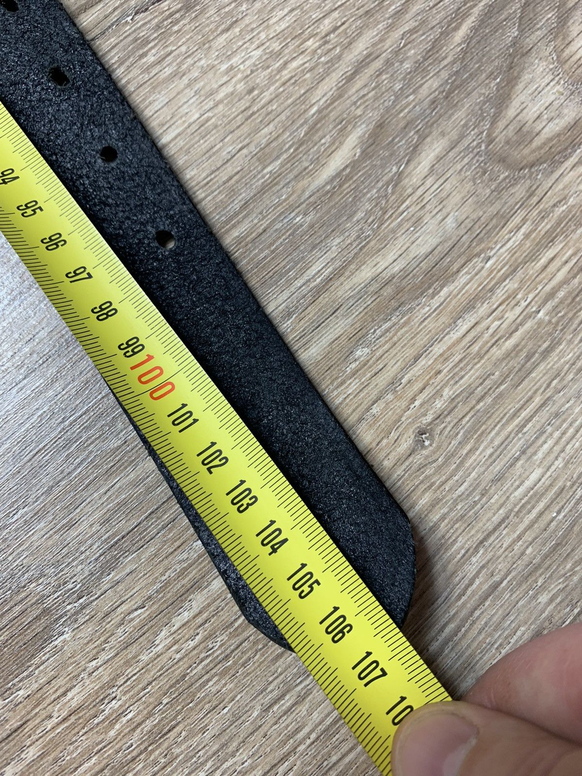 Polo by ralph lauren super black soft leather belt