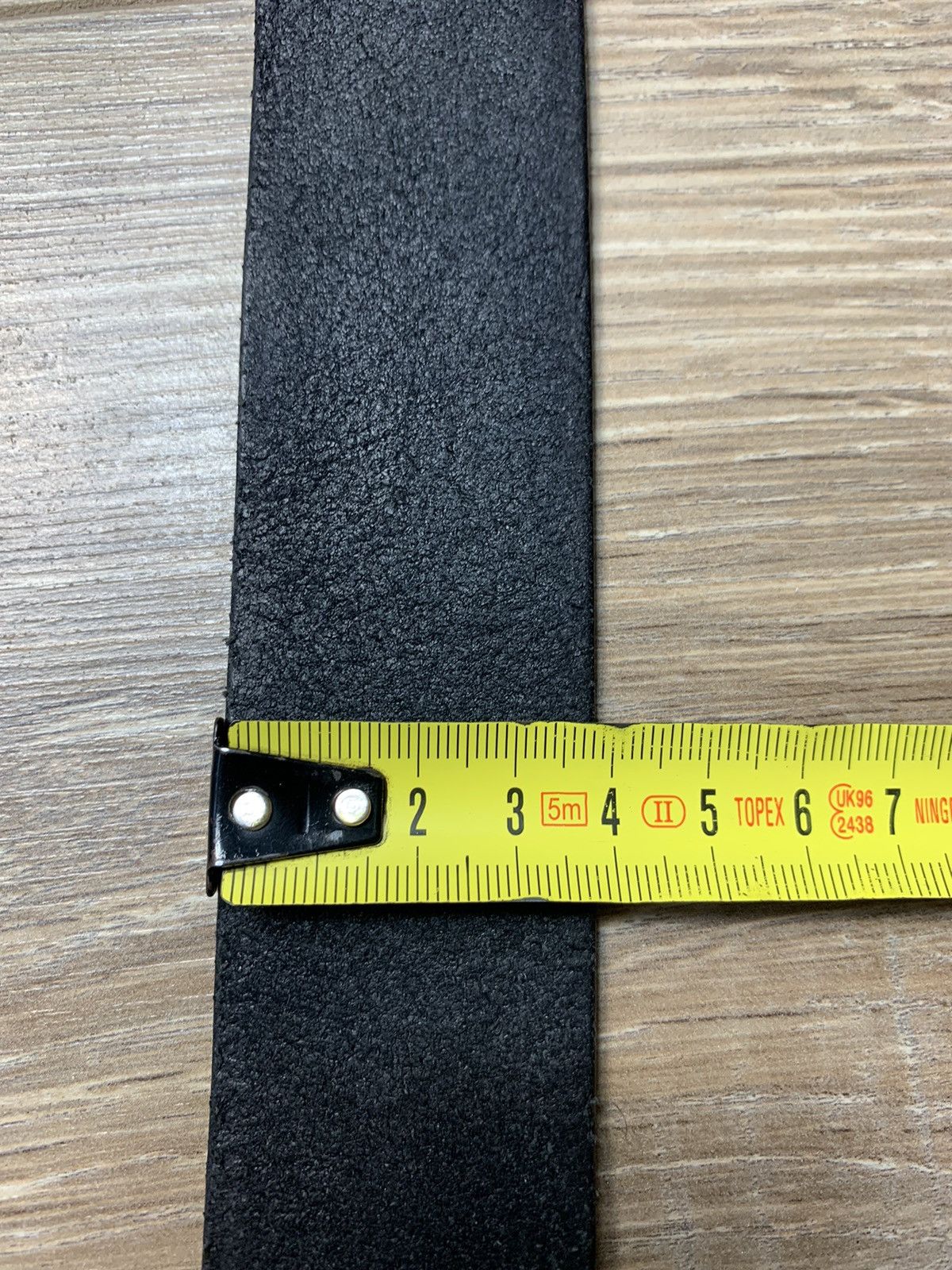 Polo by ralph lauren super black soft leather belt