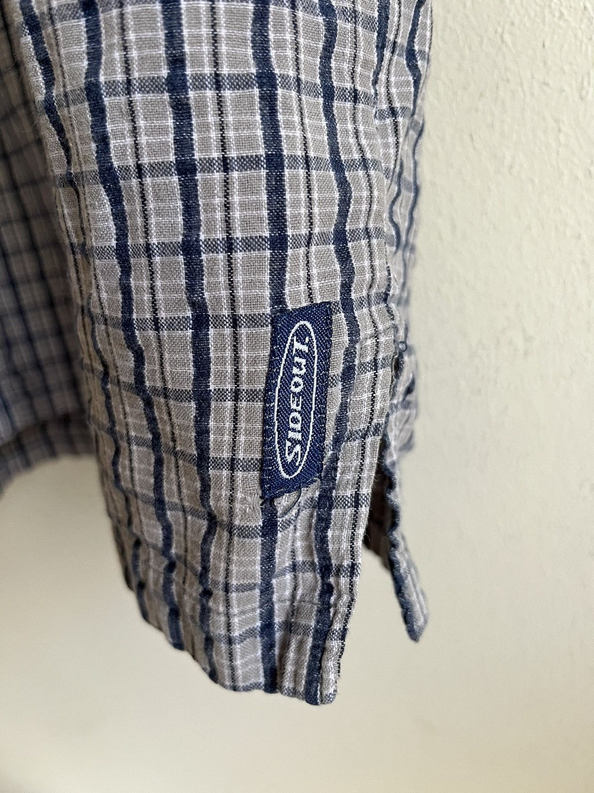 Sideout Boxy Y2K SideOut Plaid Button Up Skate Our Legacy Size US L / EU 52-54 / 3 - 5 Thumbnail