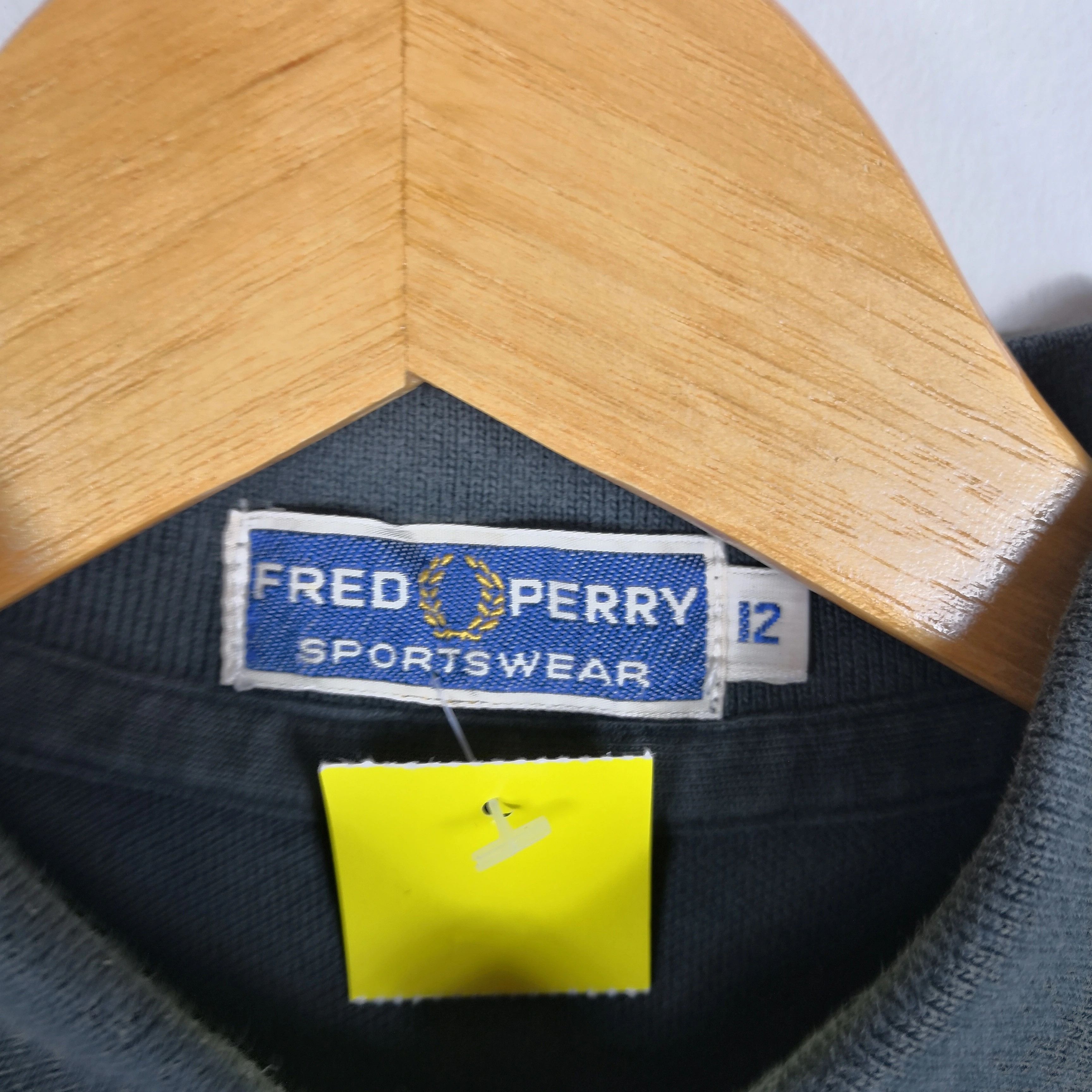 Fred Perry Vintage Fred Perry T-Shirt Multi Logo Polo's Tees | BS18345. Size US S / EU 44-46 / 1 - 4 Thumbnail