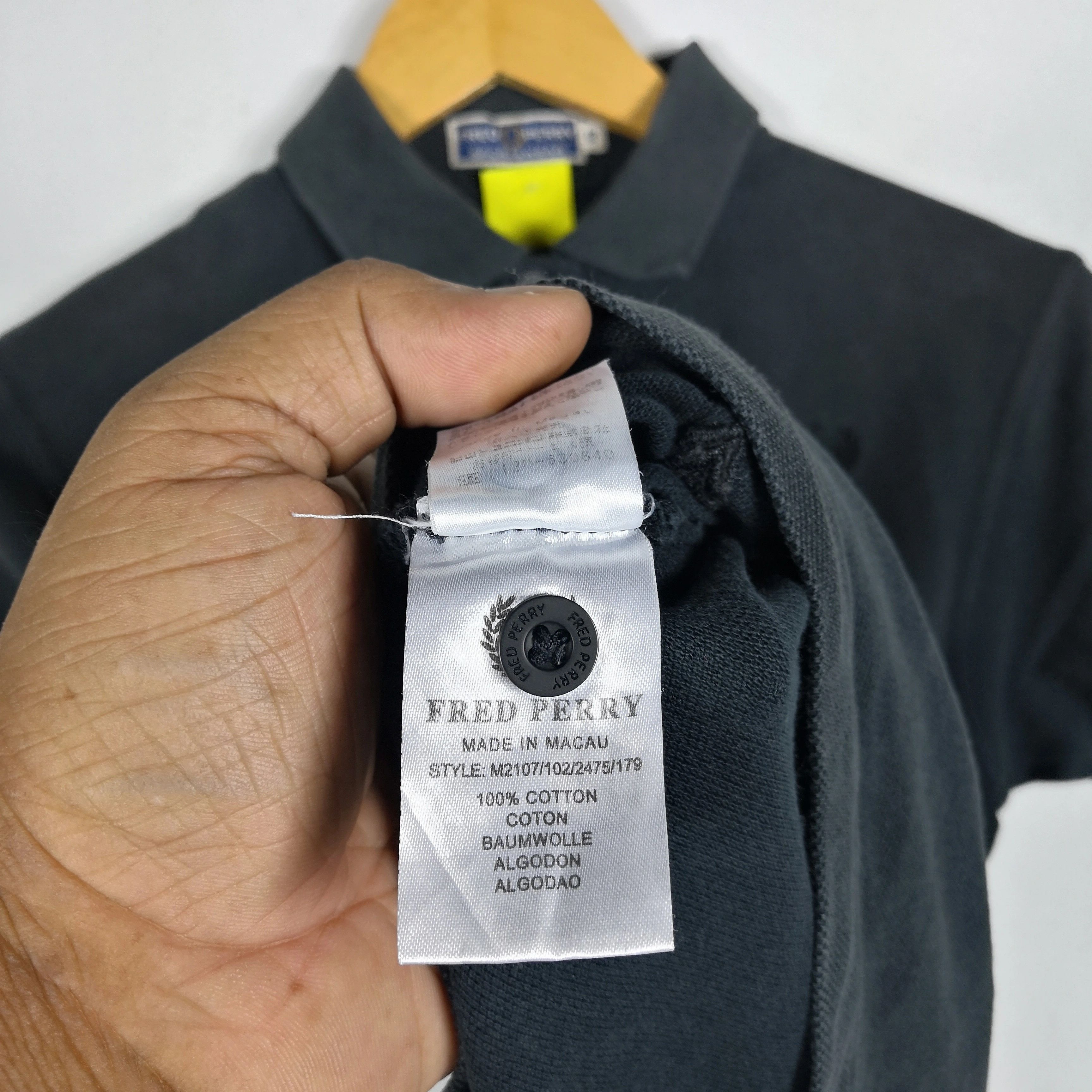 Fred Perry Vintage Fred Perry T-Shirt Multi Logo Polo's Tees | BS18345. Size US S / EU 44-46 / 1 - 5 Thumbnail