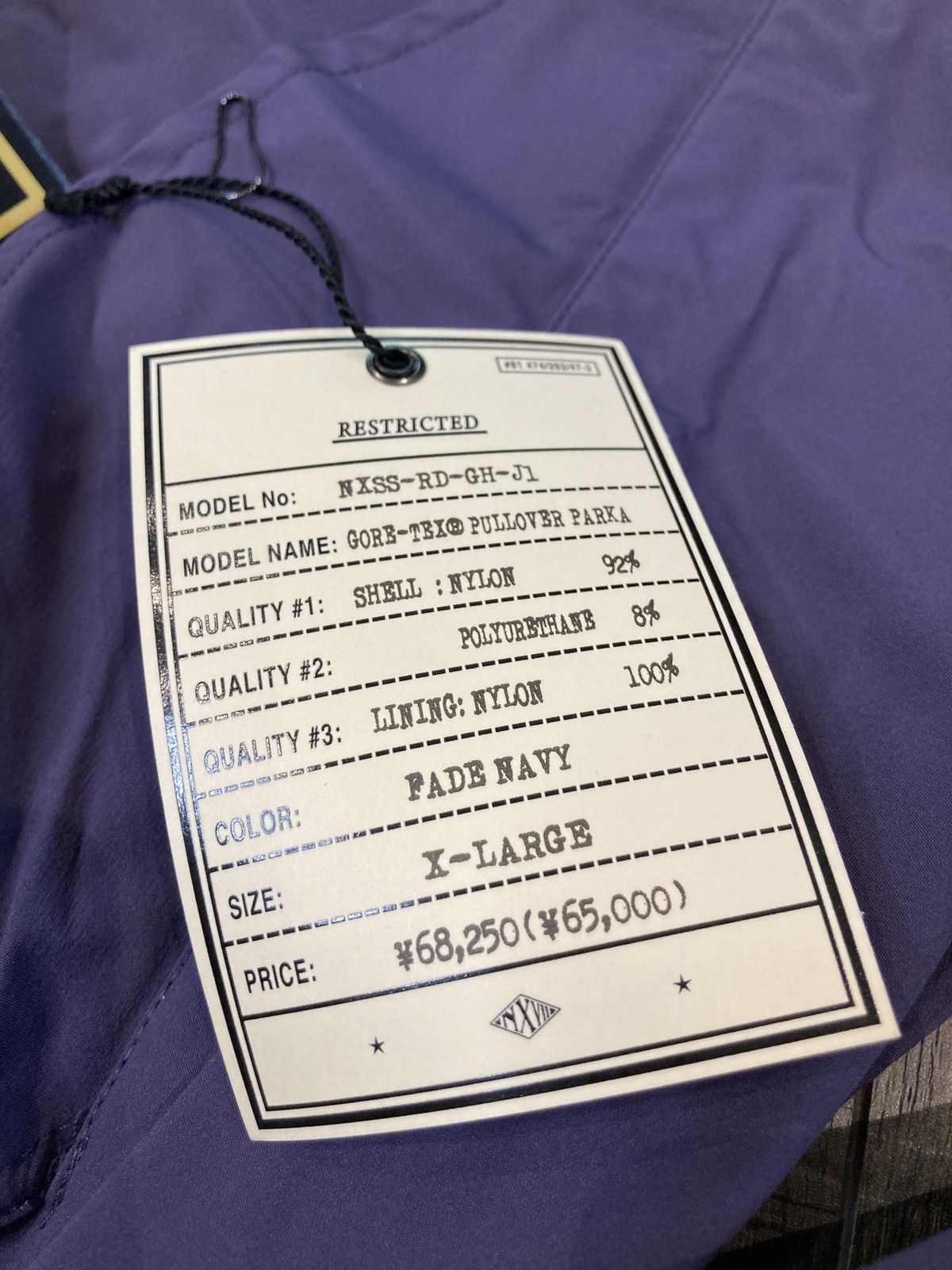 NEXUSVII STUSSY x NEXUS VII GoreTex jacket NWT Size US XL / EU 56 / 4 - 7 Thumbnail
