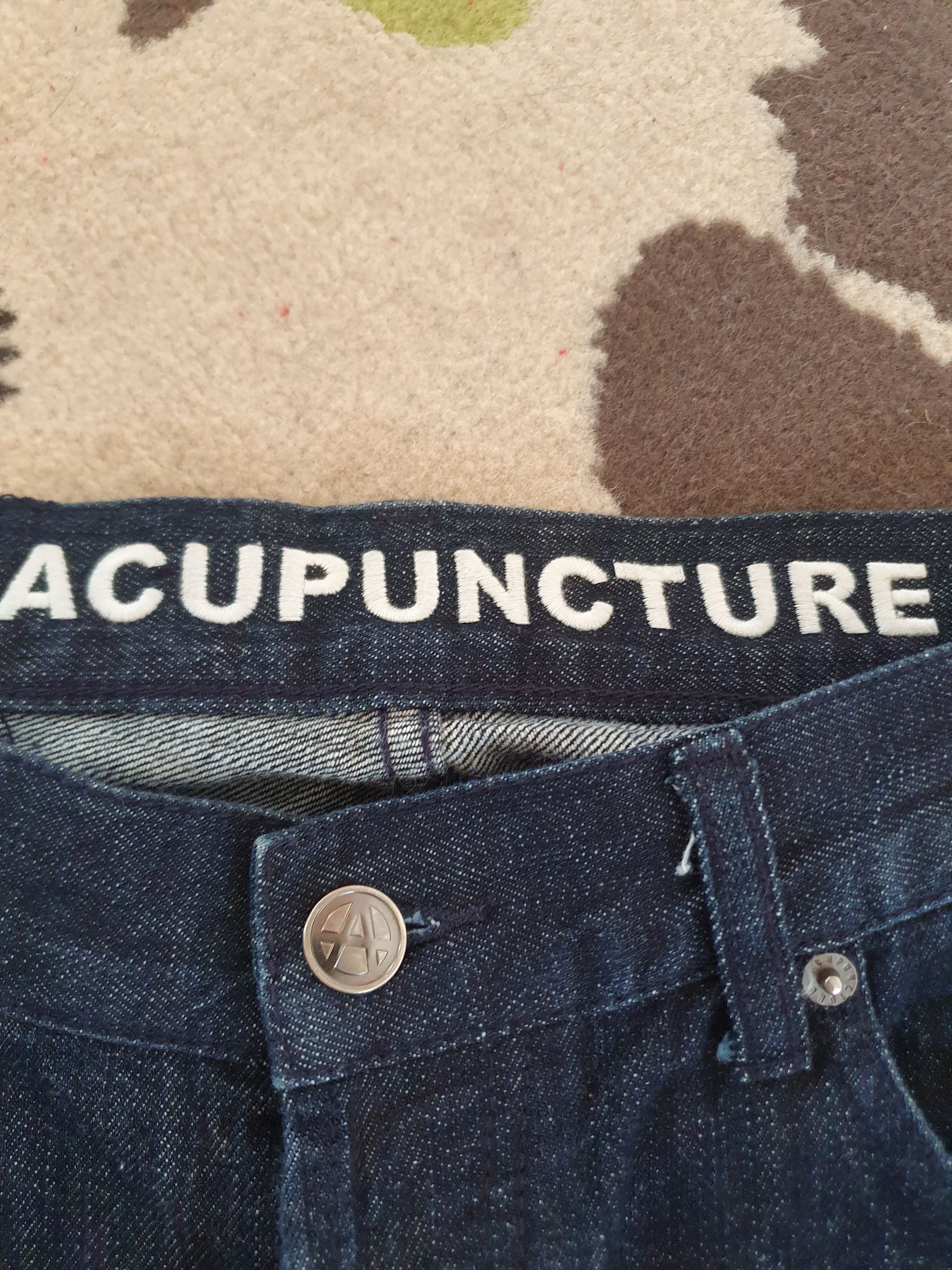 Acupuncture Acupuncture London Dragon Embroidery Vtg Y2K jeans sz 32 Size US 32 / EU 48 - 6 Thumbnail