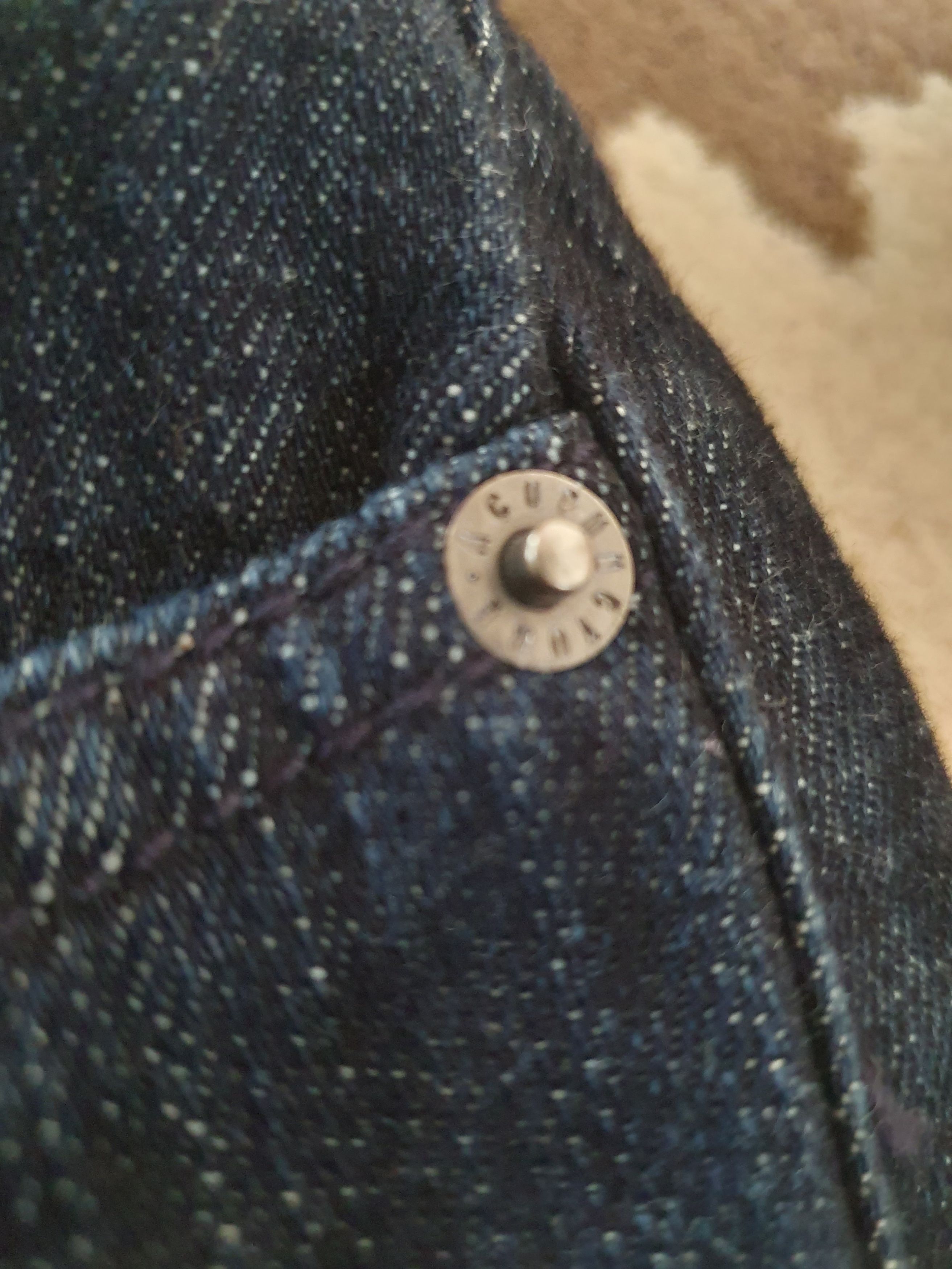 Acupuncture Acupuncture London Dragon Embroidery Vtg Y2K jeans sz 32 Size US 32 / EU 48 - 8 Thumbnail