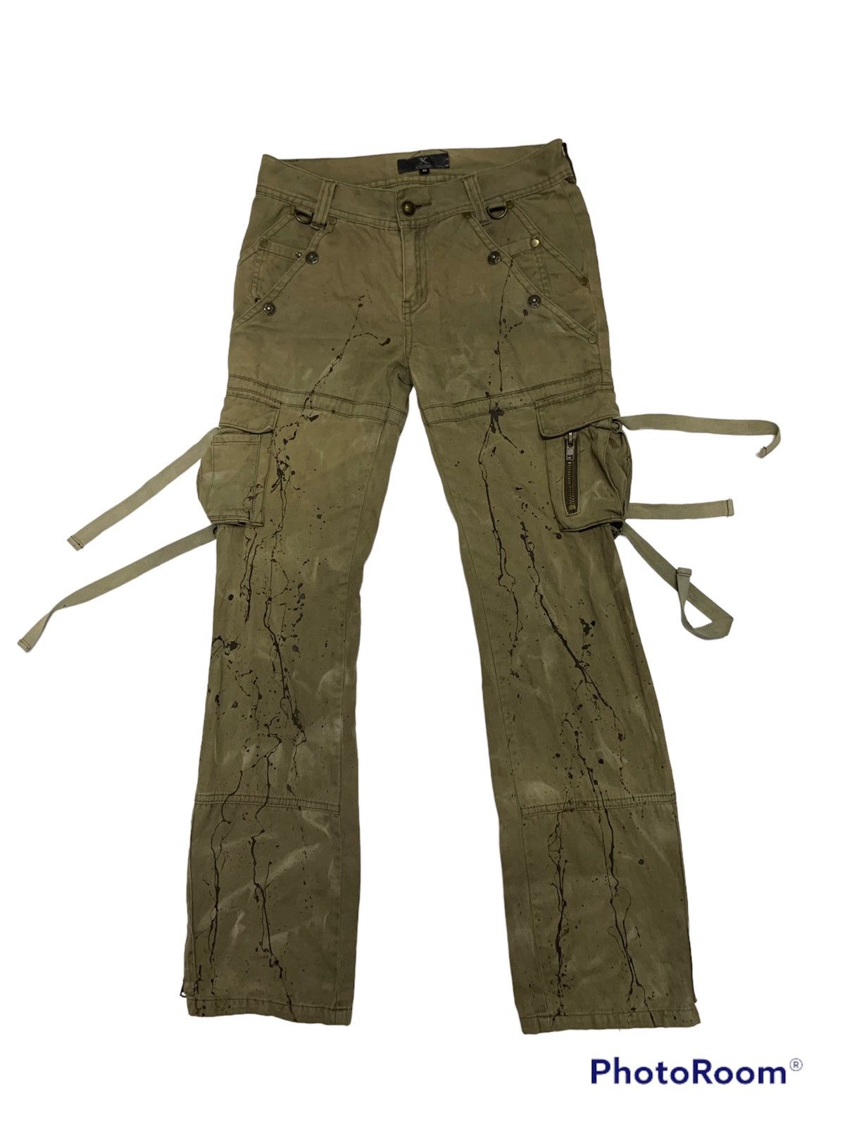 Rare 00s Archive Bondage Cargo FlarePant