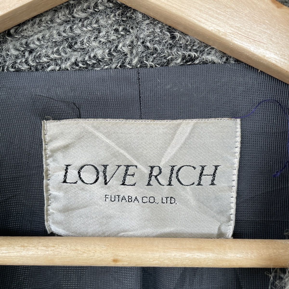 Japanese Brand Vintage Love Rich Mohair Shag Shaggy Jacket Rare Size US L / EU 52-54 / 3 - 7 Thumbnail