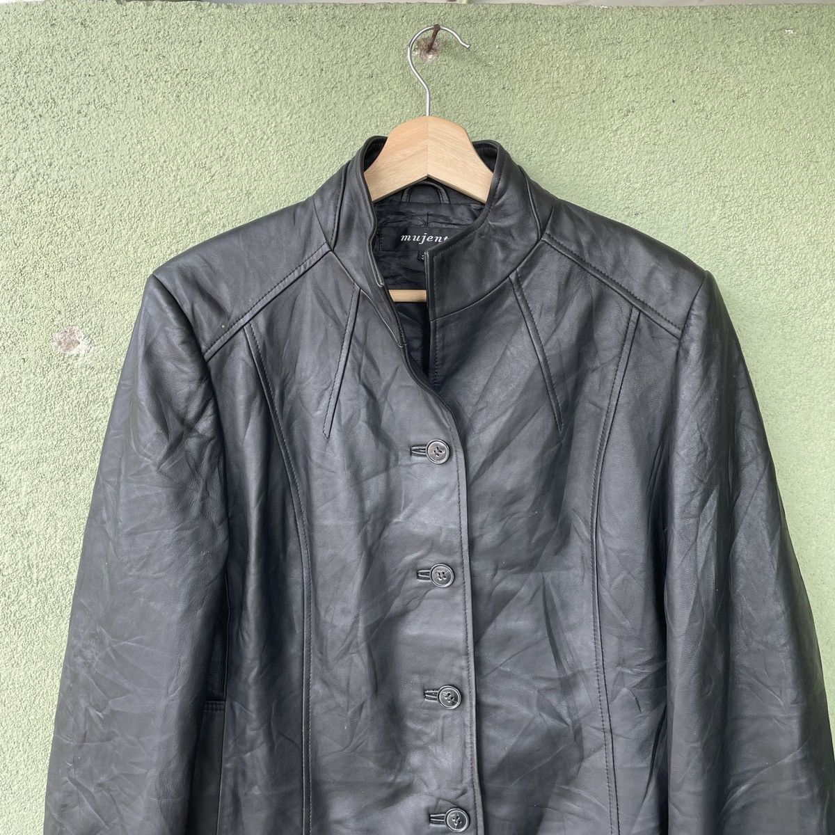 Japanese Brand Vintage Munjet Black Button Ups Light Jacket Size M Size US M / EU 48-50 / 2 - 3 Thumbnail