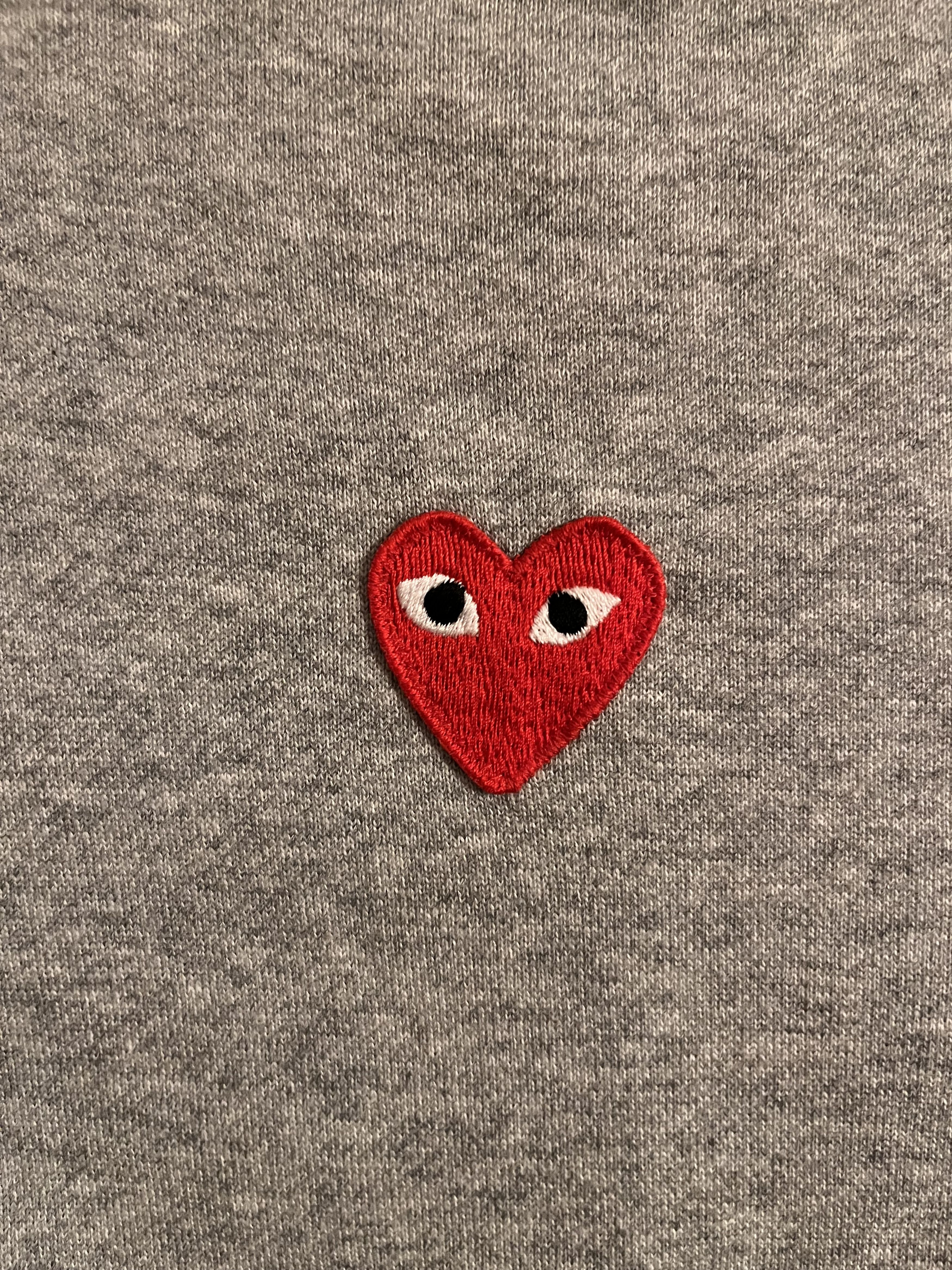 Comme des Garcons PLAY Comme des Garçons Play Hoodie Grey Size US M / EU 48-50 / 2 - 3 Thumbnail