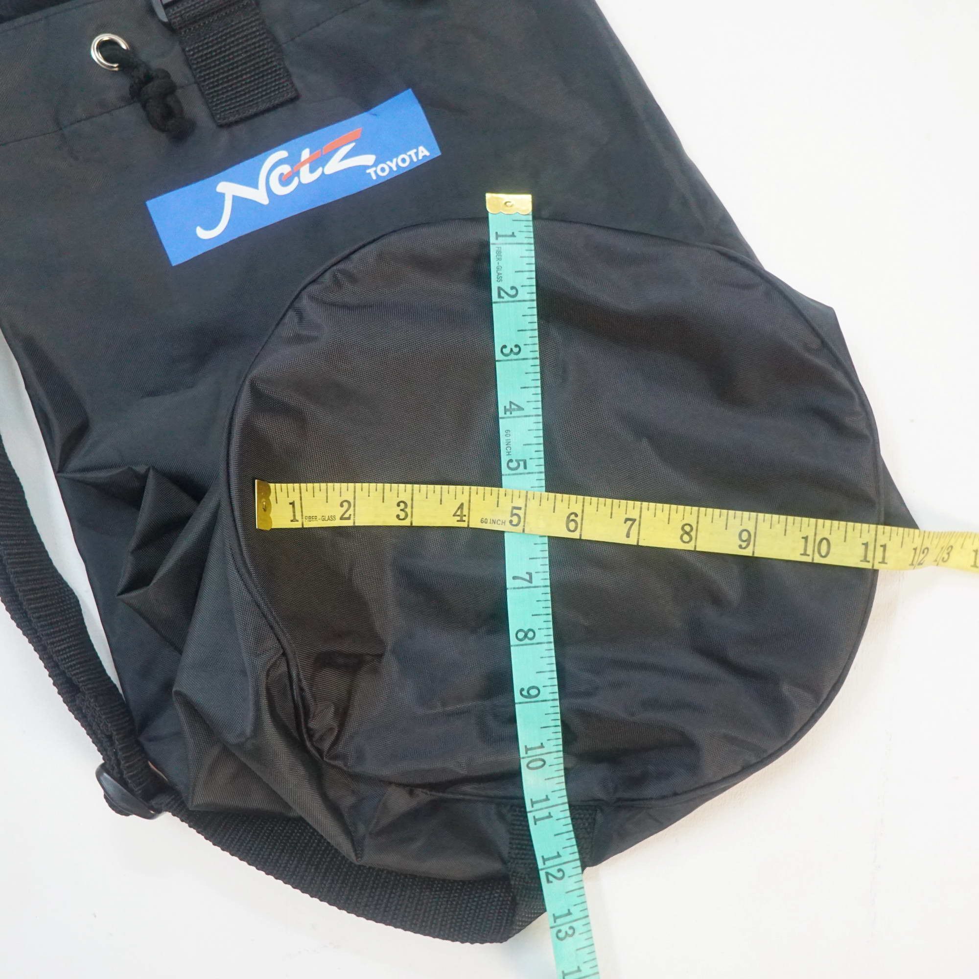 Japanese Brand NETZ TOYOTA Sling Drawstring Barrel Bag Size ONE SIZE - 10 Thumbnail