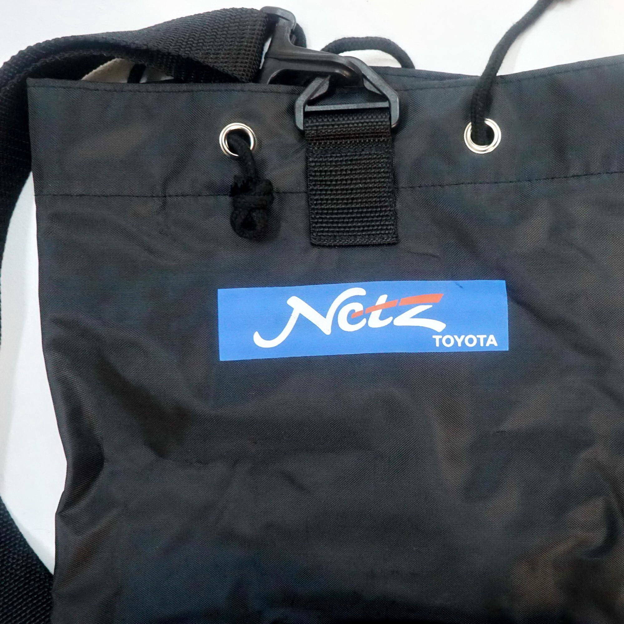Japanese Brand NETZ TOYOTA Sling Drawstring Barrel Bag Size ONE SIZE - 1 Thumbnail