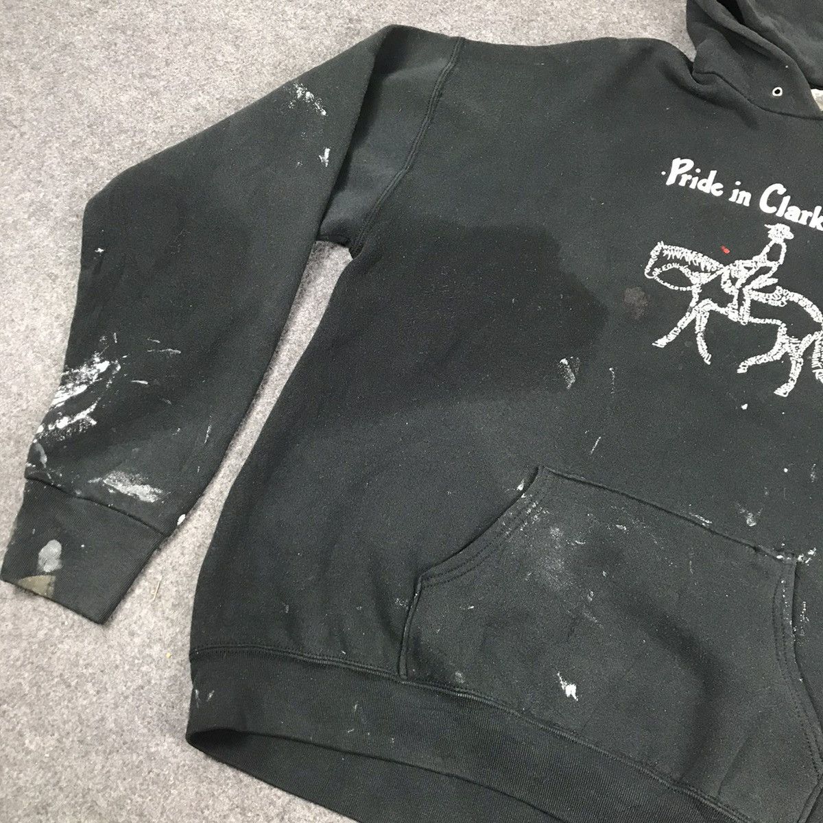 Vintage 🔥distressed painting hoodie Pride in Clark County🔥 Size US XXL / EU 58 / 5 - 7 Thumbnail