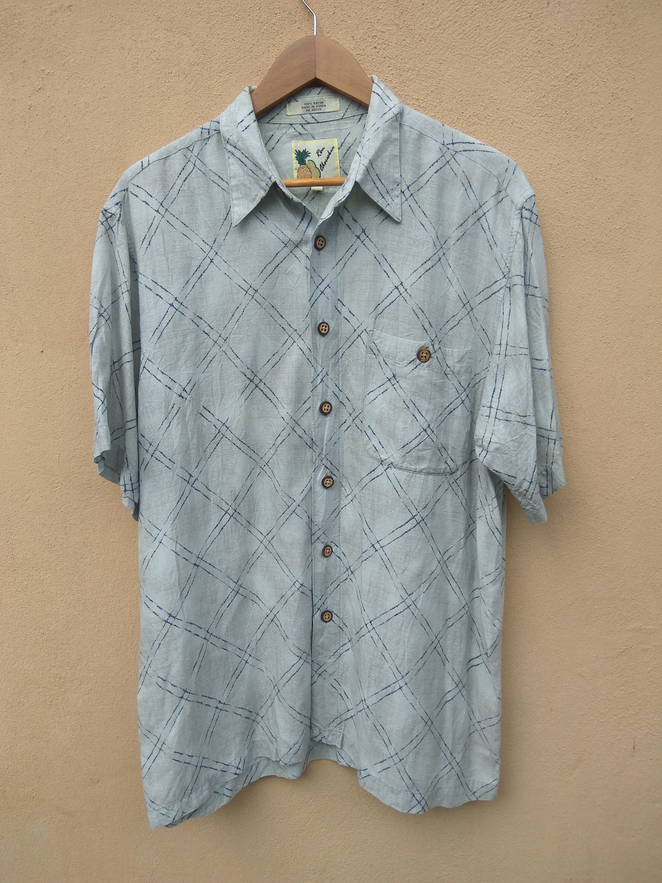 Ron Jon Surf Shop Hawaiian shirt button Up 100% rayon surf Size US L / EU 52-54 / 3 - 3 Thumbnail