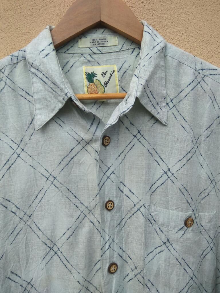 Ron Jon Surf Shop Hawaiian shirt button Up 100% rayon surf Size US L / EU 52-54 / 3 - 4 Thumbnail