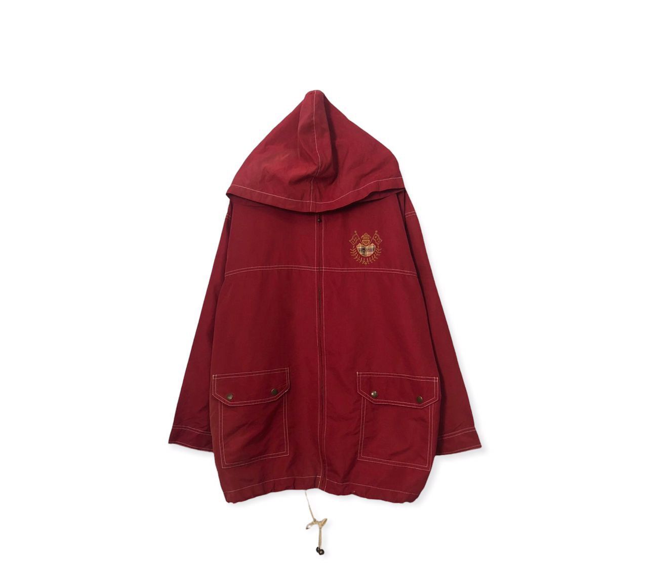 Japanese Brand Vintage Woodwind Embroidered Logo Zipper Ups Hoodie Jacket Size US XL / EU 56 / 4 - 1 Thumbnail