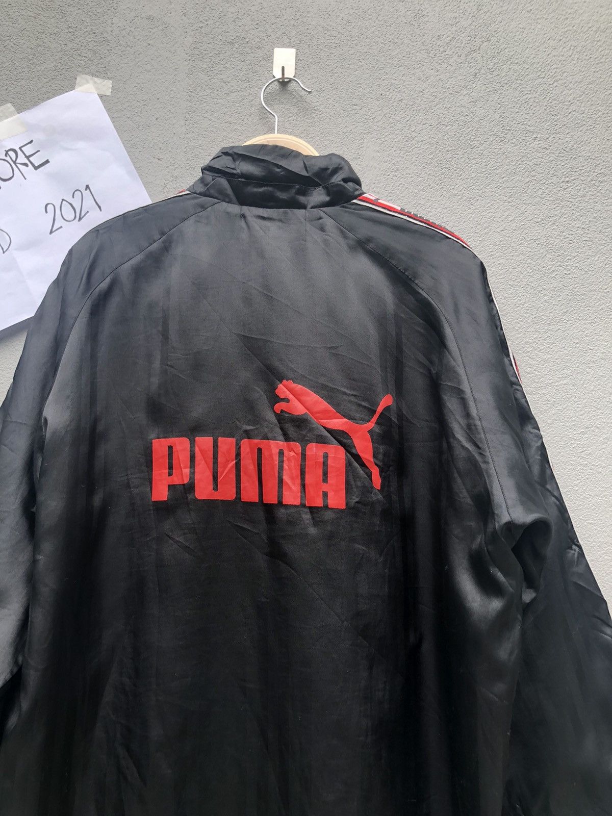 Puma Vintage Puma Spell Out Big Logo Zipper Ups Jacket Size US L / EU 52-54 / 3 - 8 Thumbnail