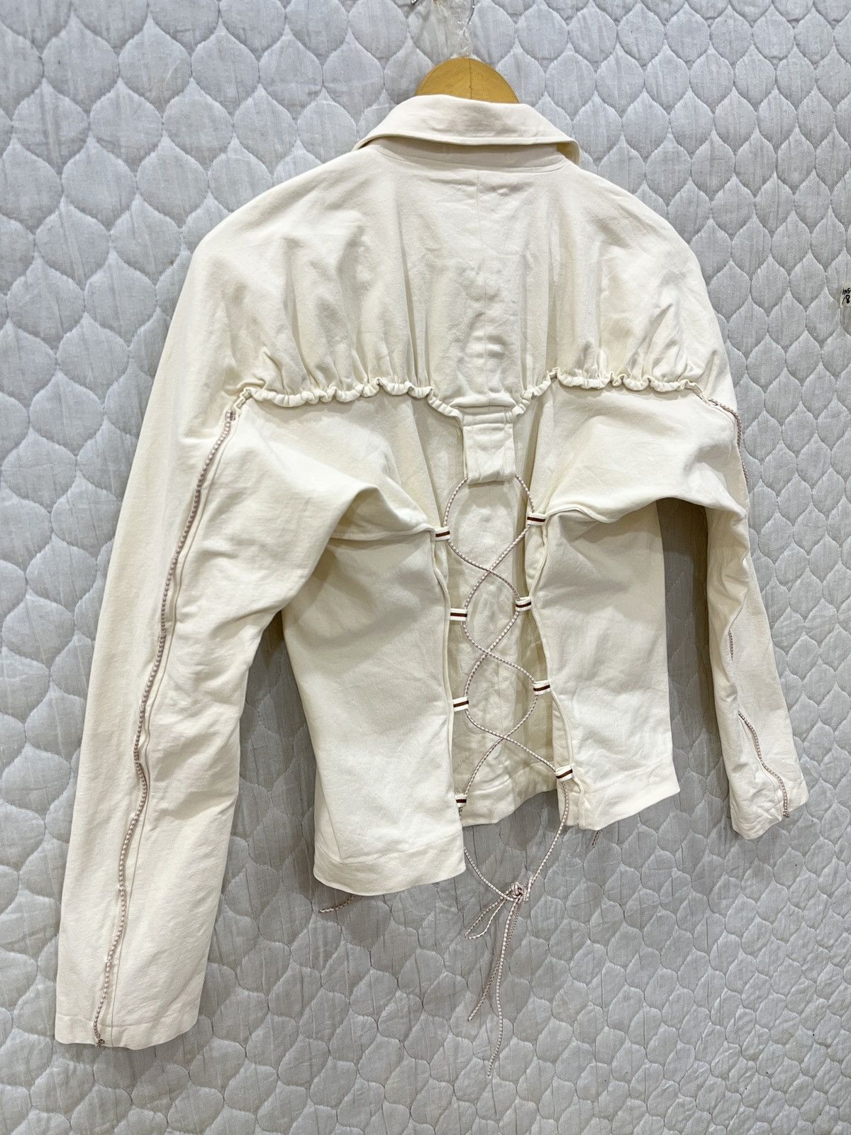 Issey Miyake (Qqq)🔥🔥ARCHIVE SS2004 ISSEY MIYAKE BONDAGE JACKET Size S / US 4 / IT 40 - 6 Thumbnail