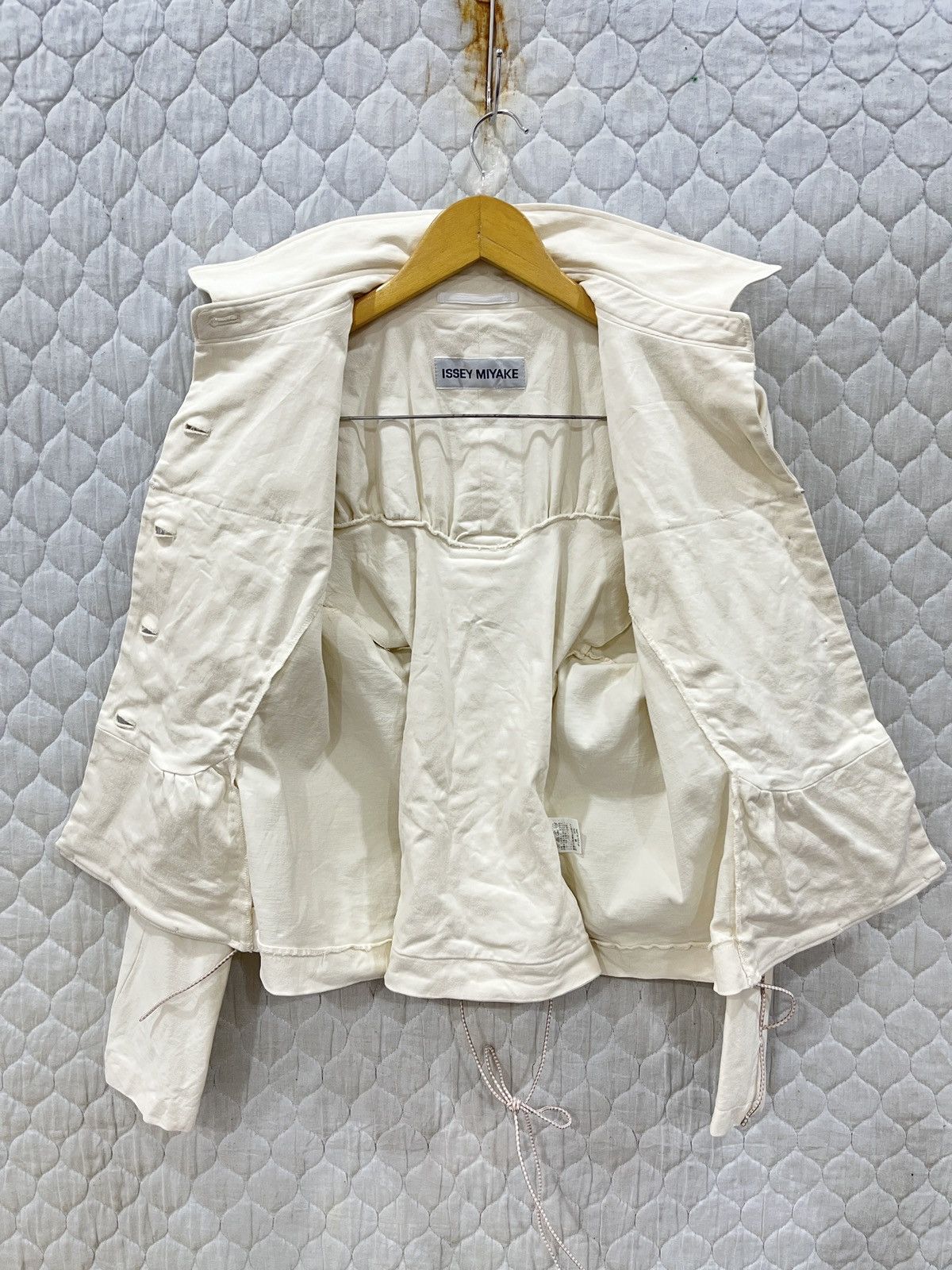 Issey Miyake (Qqq)🔥🔥ARCHIVE SS2004 ISSEY MIYAKE BONDAGE JACKET Size S / US 4 / IT 40 - 7 Thumbnail