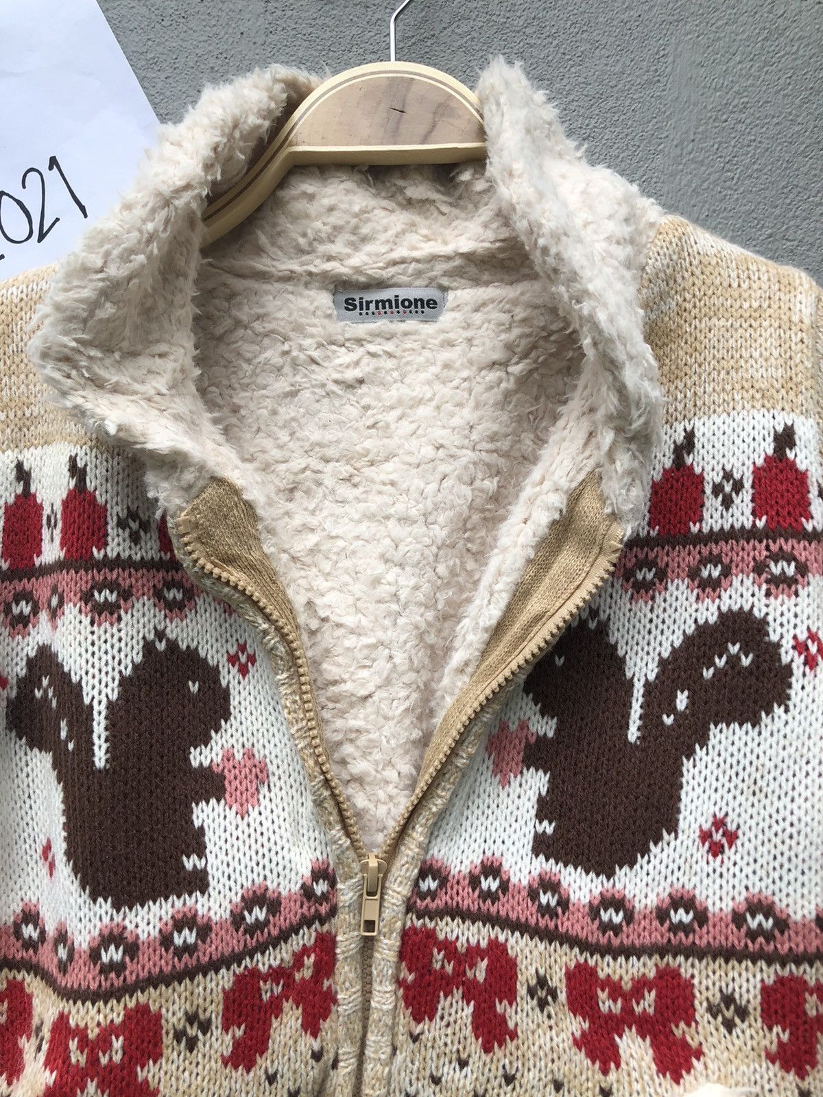 Aran Isles Knitwear Vintage Sirmione Zipper Ups Knitwear Jacket Size S / US 4 / IT 40 - 9 Thumbnail