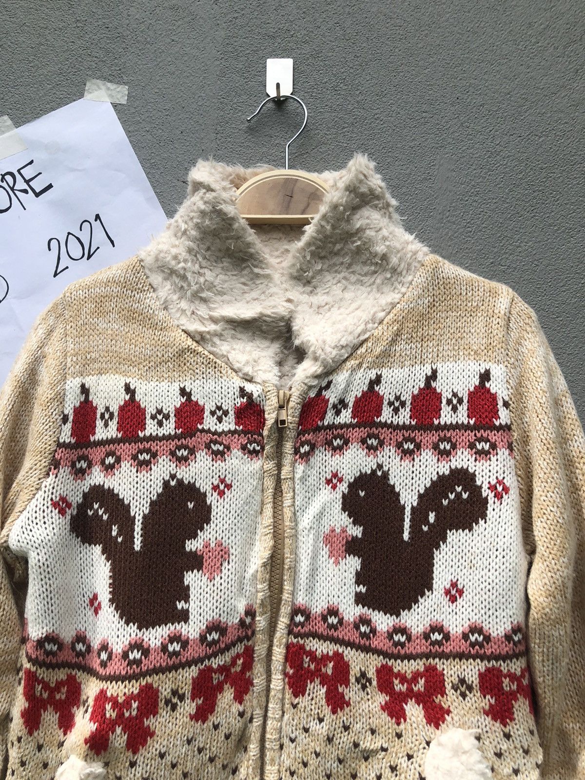 Aran Isles Knitwear Vintage Sirmione Zipper Ups Knitwear Jacket Size S / US 4 / IT 40 - 4 Thumbnail