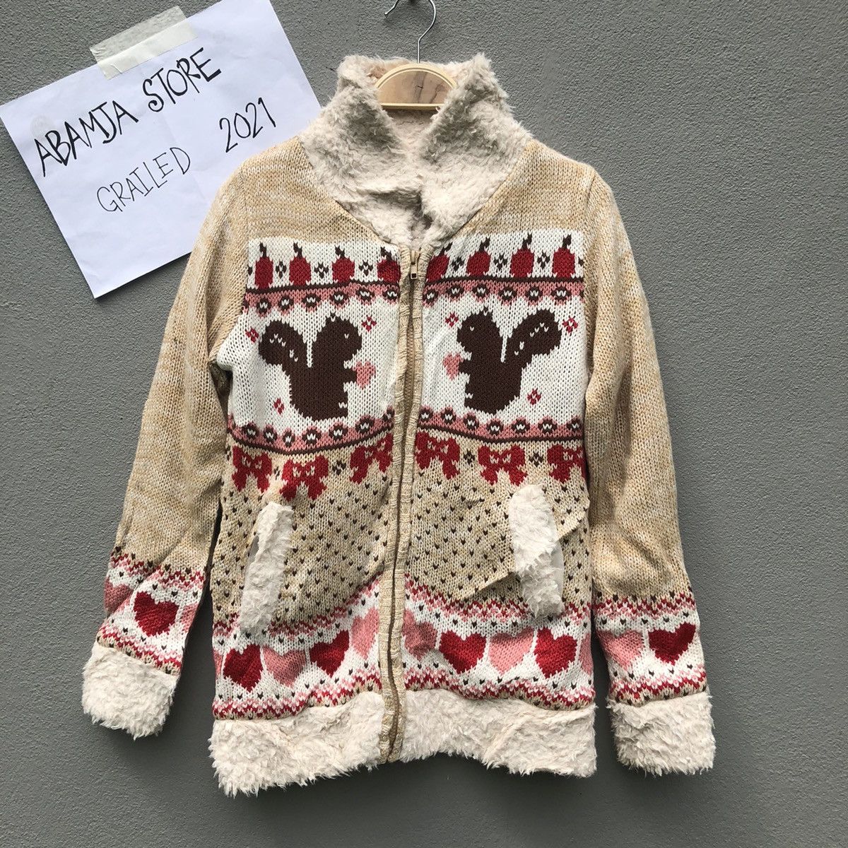 Aran Isles Knitwear Vintage Sirmione Zipper Ups Knitwear Jacket Size S / US 4 / IT 40 - 1 Thumbnail