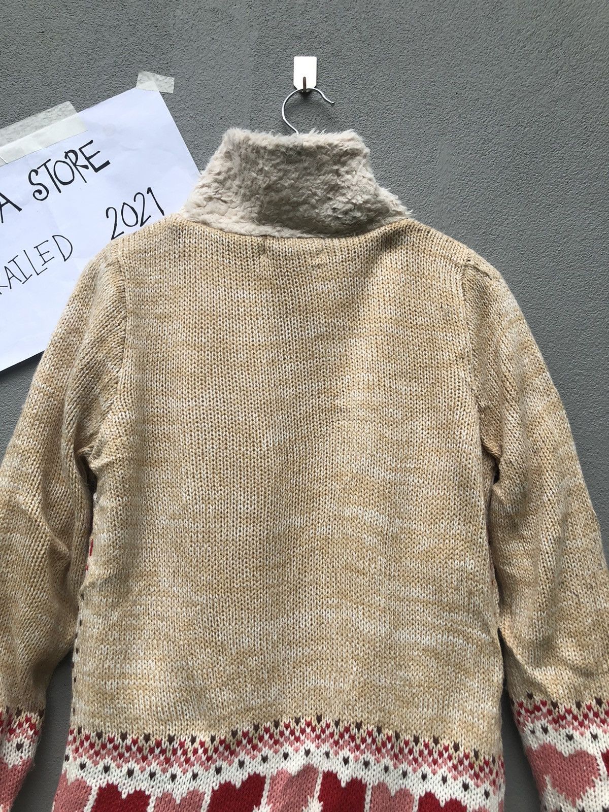 Aran Isles Knitwear Vintage Sirmione Zipper Ups Knitwear Jacket Size S / US 4 / IT 40 - 8 Thumbnail