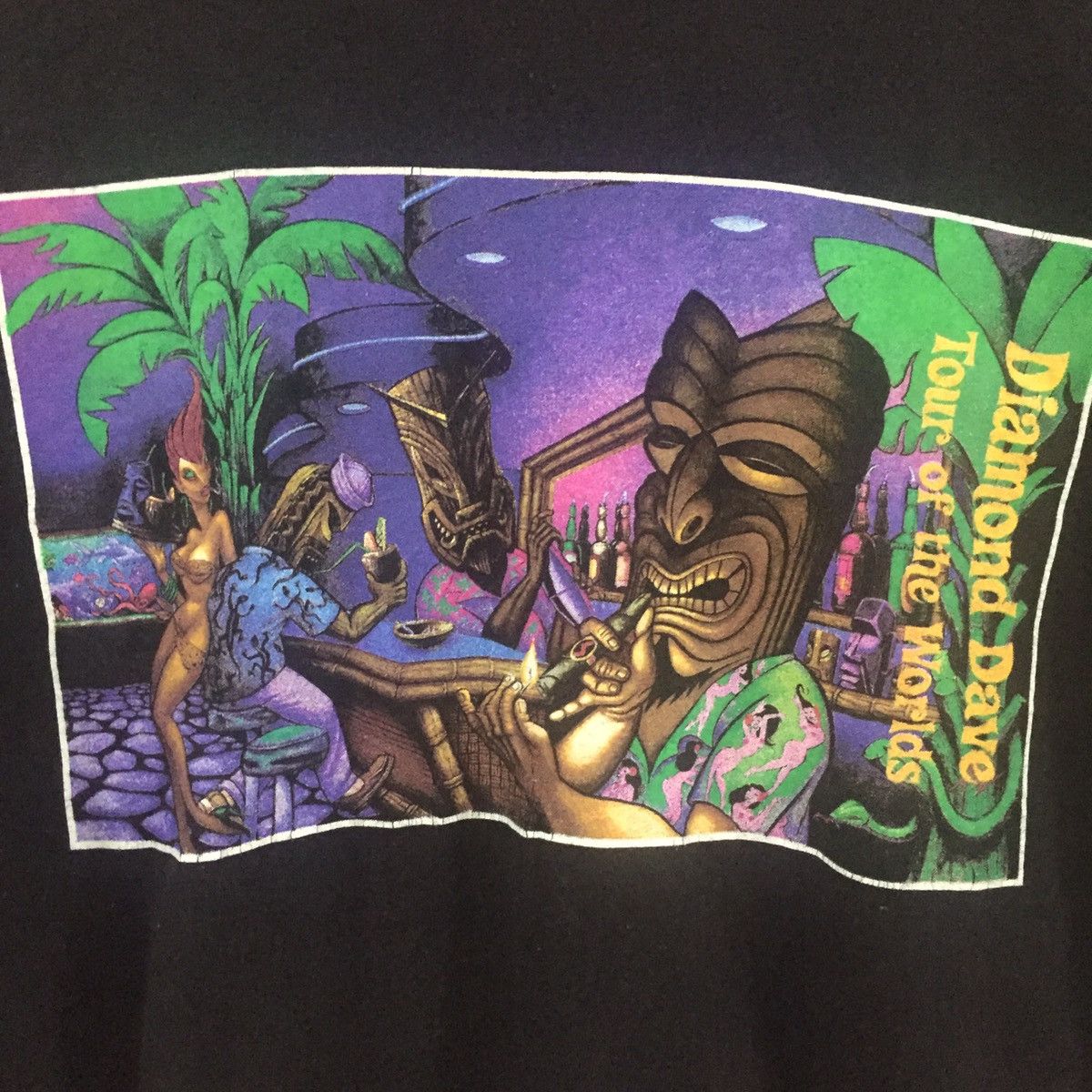 Vintage Vintage Tiki Bar Fine Tee Tshirt Size US XL / EU 56 / 4 - 3 Thumbnail