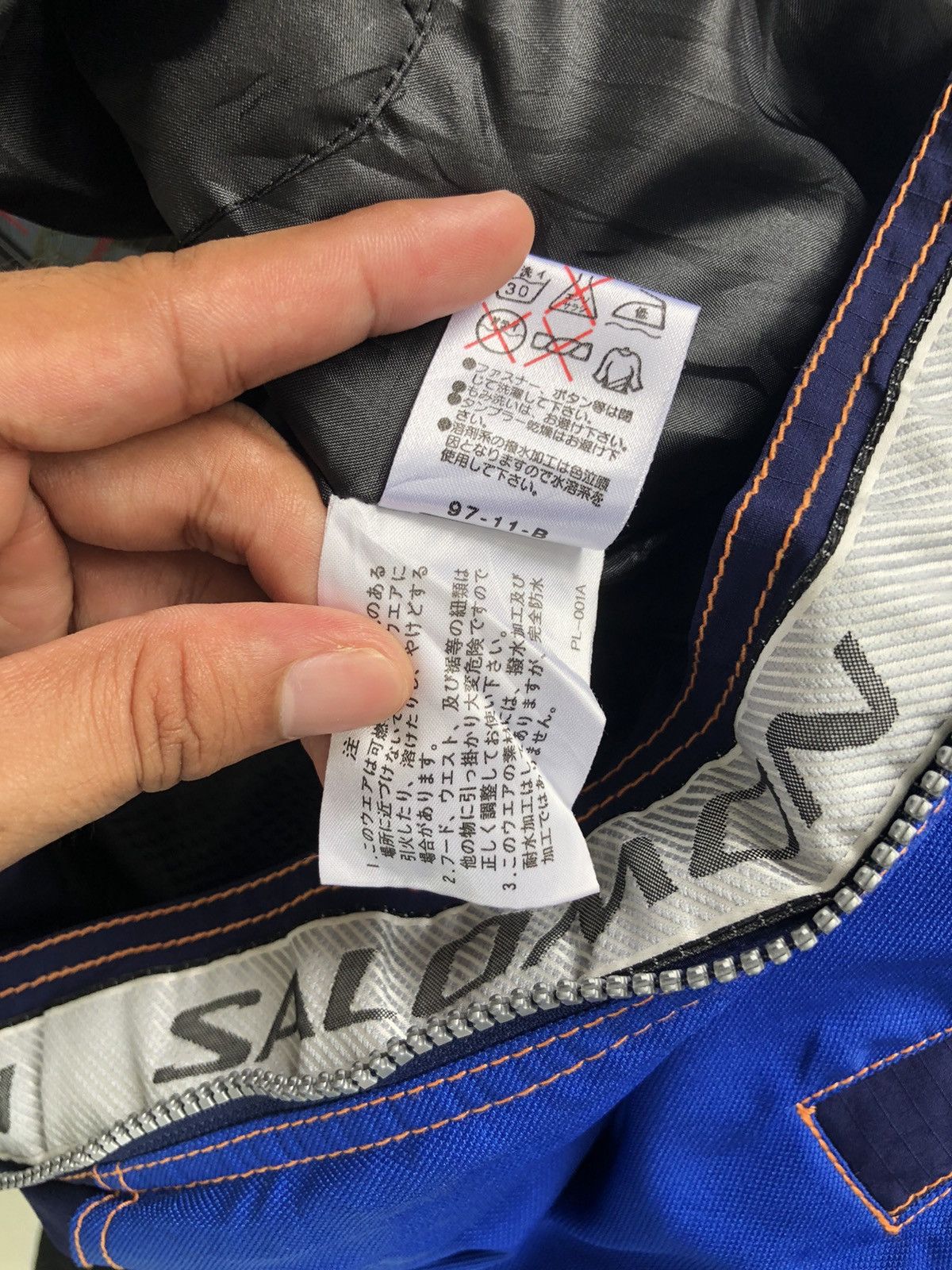 Salomon Vintage Salomon Zipper Ups Hoodie Jacket Size US XL / EU 56 / 4 - 11 Thumbnail