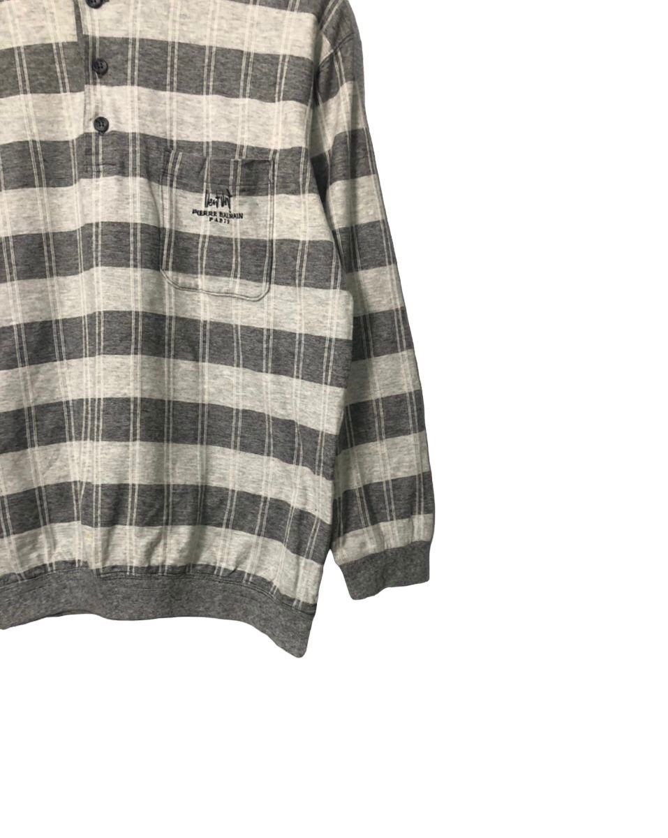 Pierre Balmain Vintage Vent Vent Pierre Bailman Paris Striped Sweatshirt Size US M / EU 48-50 / 2 - 2 Thumbnail