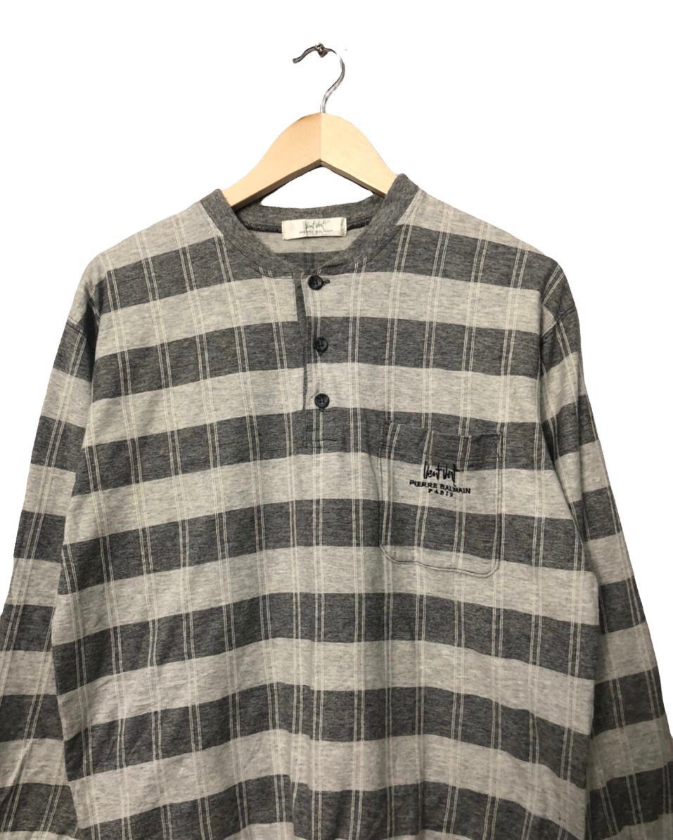 Pierre Balmain Vintage Vent Vent Pierre Bailman Paris Striped Sweatshirt Size US M / EU 48-50 / 2 - 4 Thumbnail