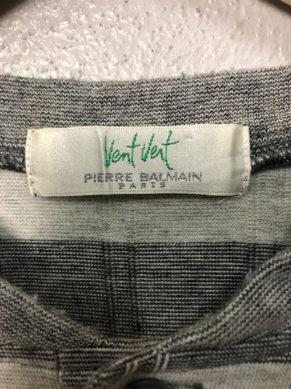 Pierre Balmain Vintage Vent Vent Pierre Bailman Paris Striped Sweatshirt Size US M / EU 48-50 / 2 - 9 Thumbnail