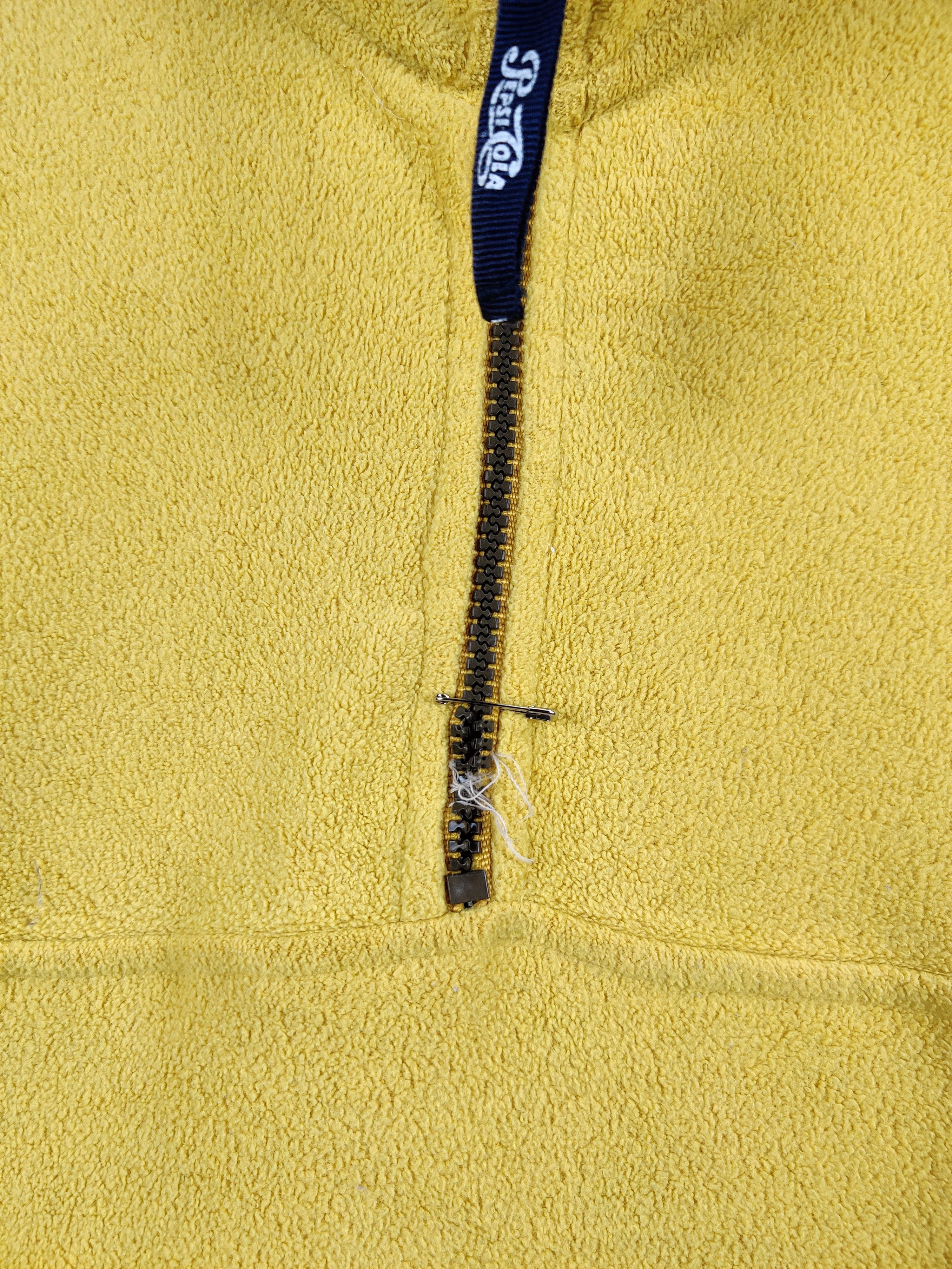 Coca Cola Vintage Pepsi Cola Fleece Half Zipper Jacket Size US L / EU 52-54 / 3 - 6 Thumbnail