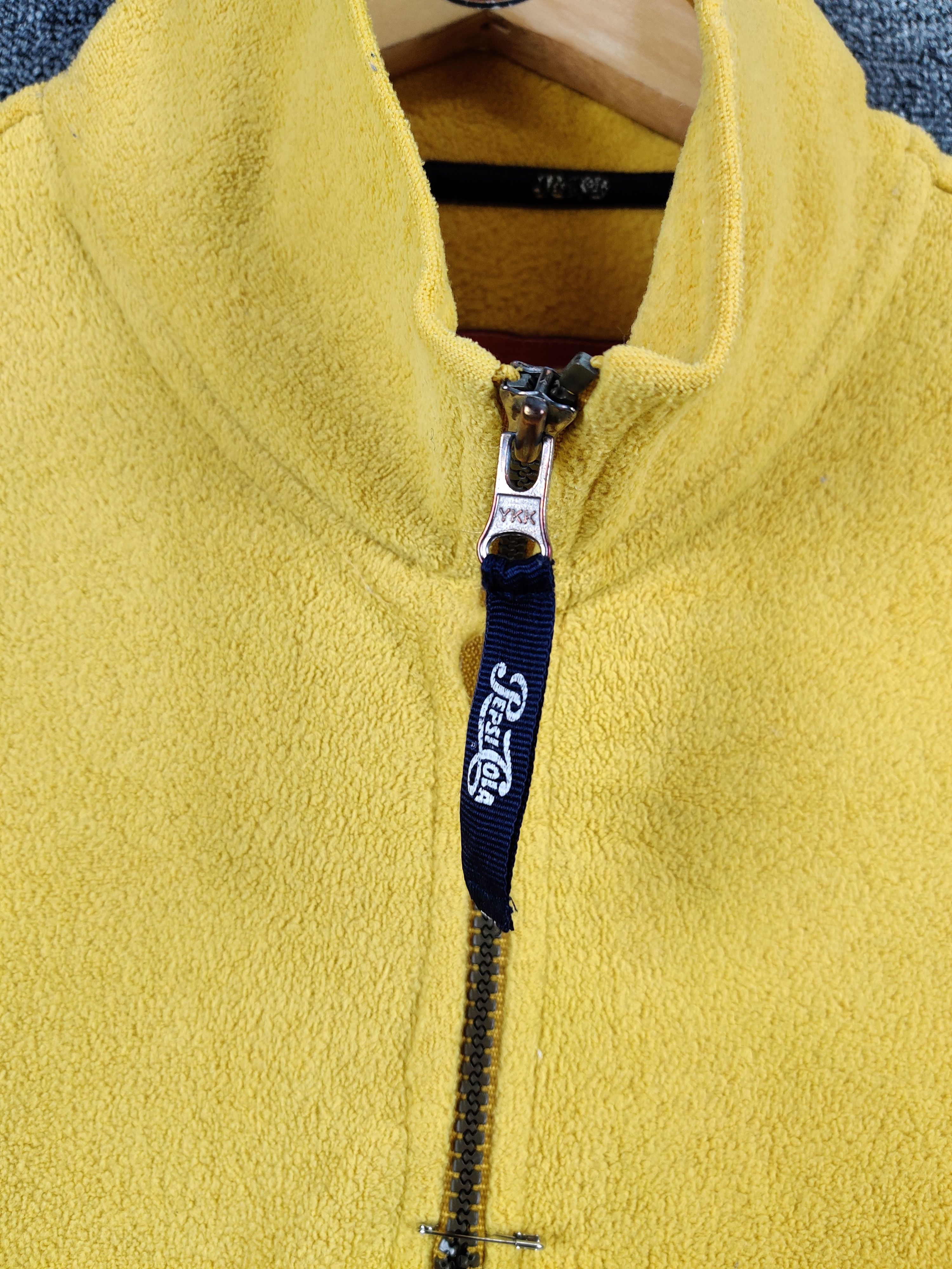 Coca Cola Vintage Pepsi Cola Fleece Half Zipper Jacket Size US L / EU 52-54 / 3 - 5 Thumbnail
