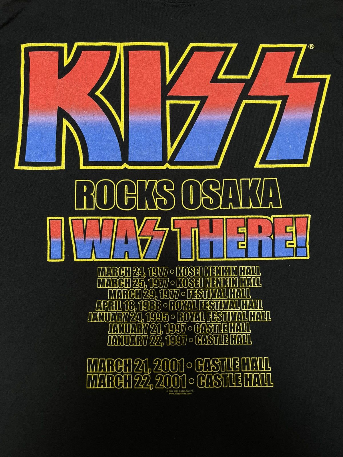 Band Tees × KISS Vintage KISS TOUR OSAKA Size US M / EU 48-50 / 2 - 2 Thumbnail