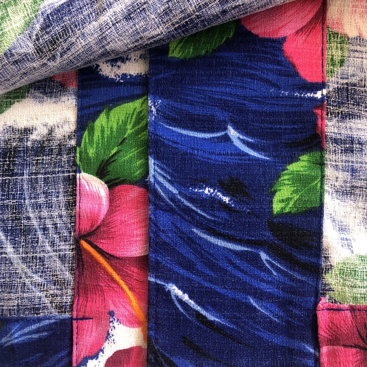 Batik Bay Vintage Hawaiian Shirt Cotton Barkcloth Big Size Size US XXL / EU 58 / 5 - 12 Thumbnail