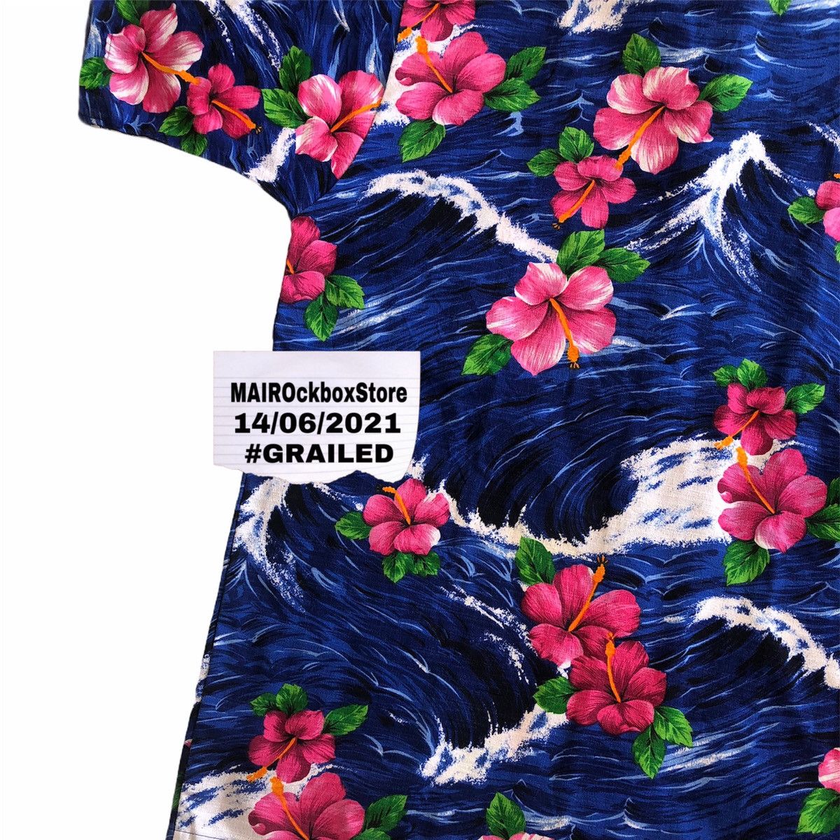 Batik Bay Vintage Hawaiian Shirt Cotton Barkcloth Big Size Size US XXL / EU 58 / 5 - 7 Thumbnail