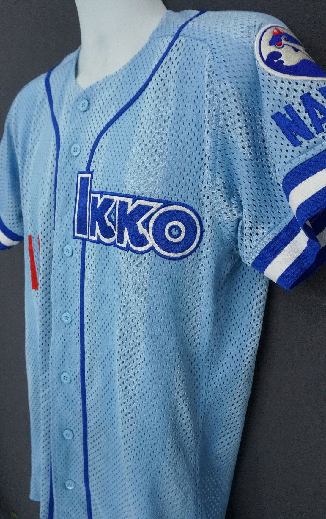 Descente Rare Vtg Descente Japan NAGOYA Dolphin IKKO Baseball Jersey Size US XS / EU 42 / 0 - 4 Thumbnail