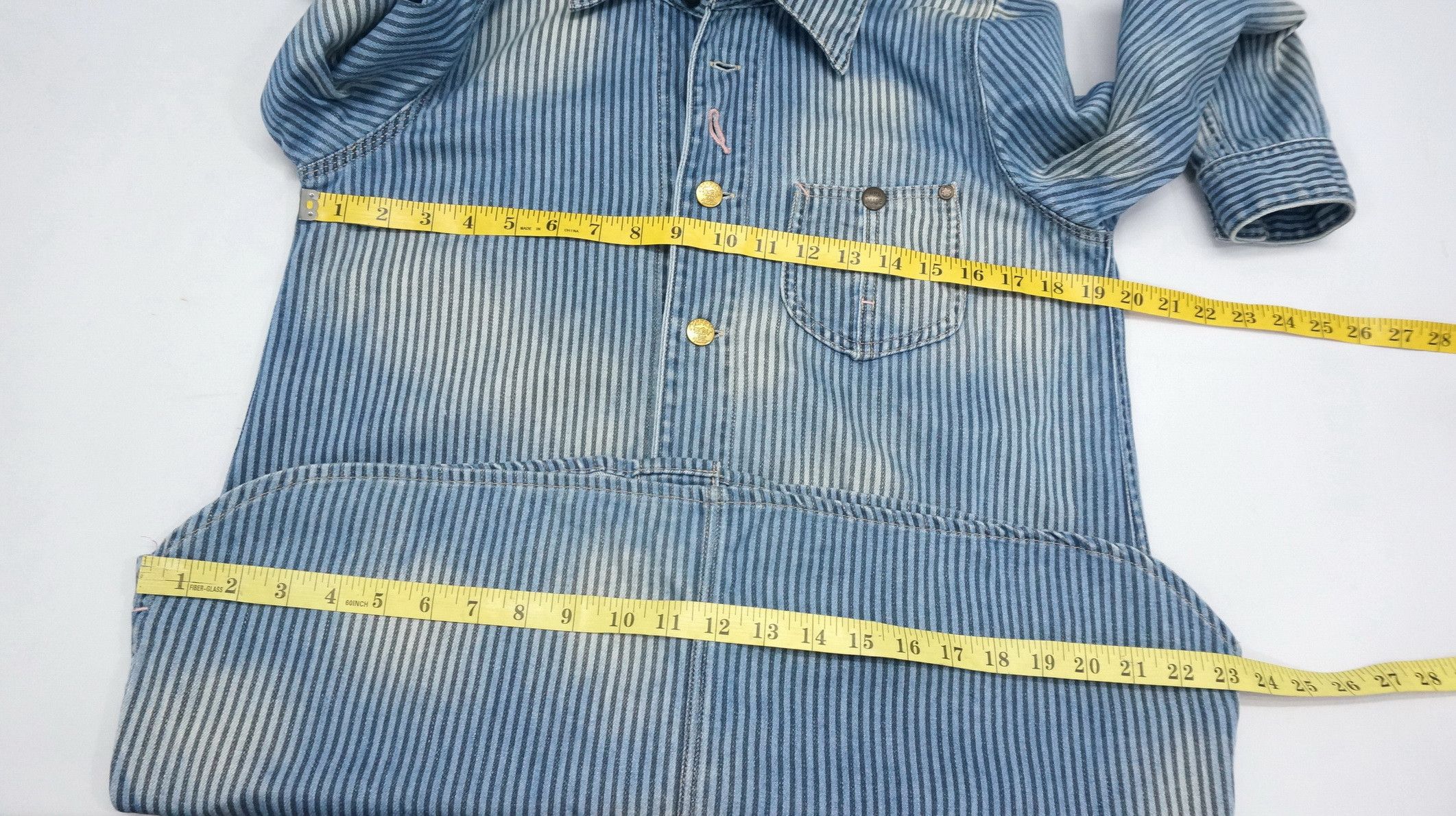 Japanese Brand Rare! Japan CEPO & Denim Union Made Women's Denim Shirt Size M / US 6-8 / IT 42-44 - 13 Thumbnail